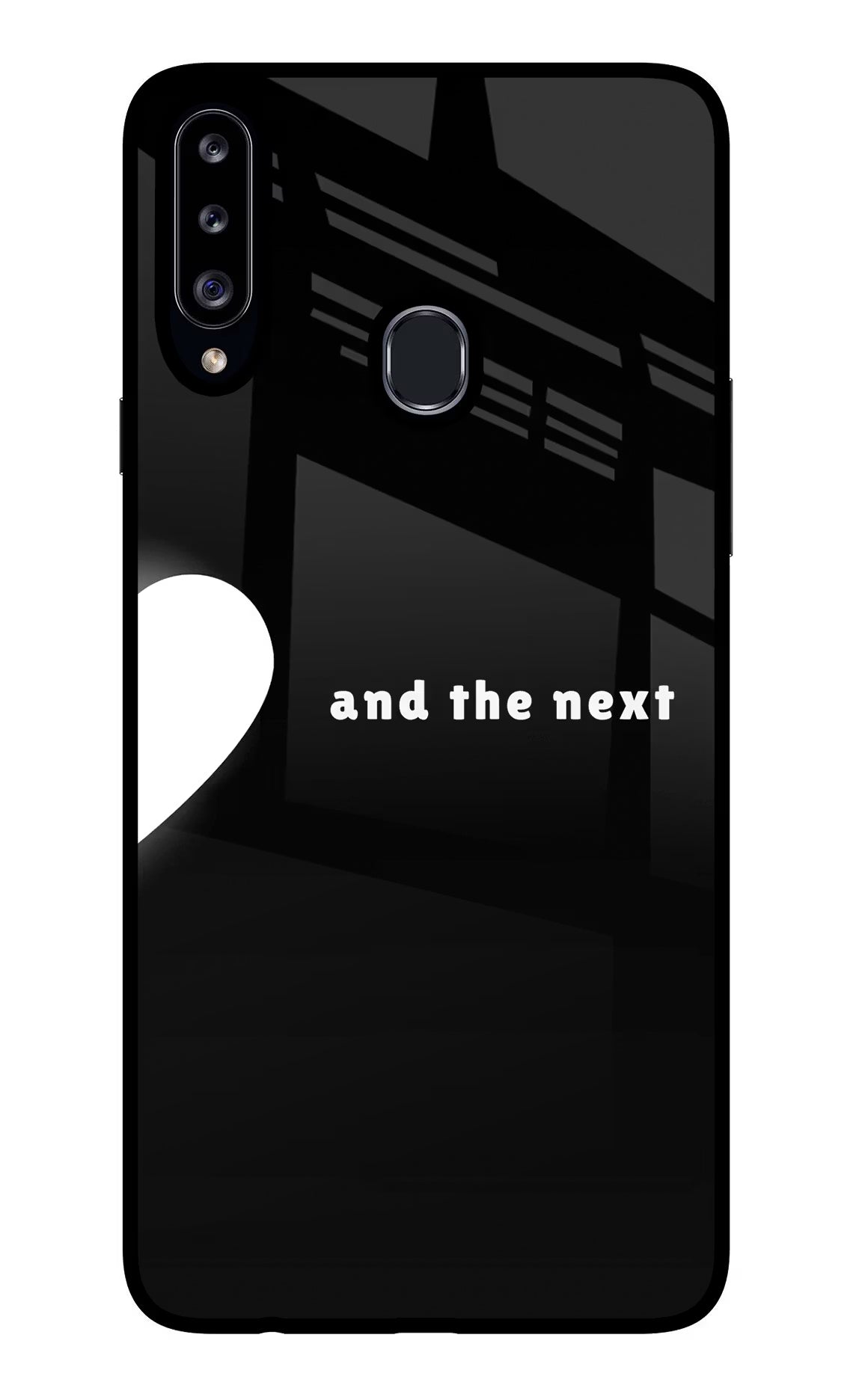 Next World Samsung A20s Glass Case - Next World Samsung A20s Glass Case Next World Samsung A20s Glass Case
