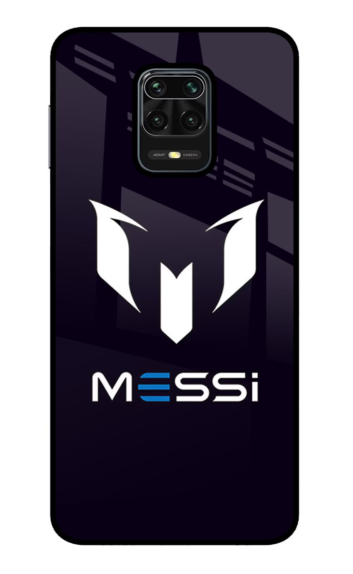 Messi Logo Redmi Note 9 Pro/Pro Max Glass Case - Messi Logo Redmi Note 9 Pro/Pro Max Glass Case Messi Logo Redmi Note 9 Pro/Pro Max Glass Case