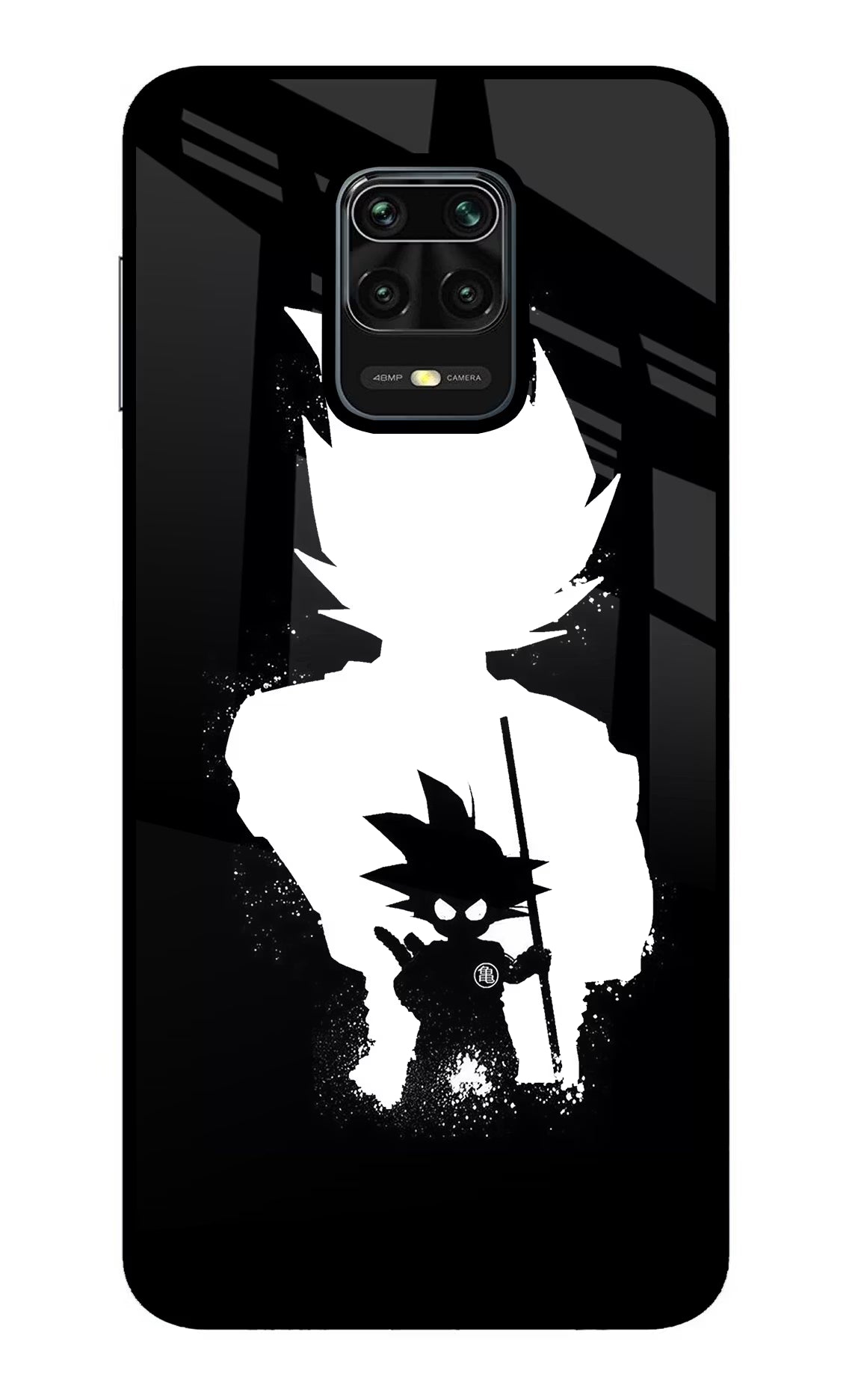 Goku Shadow Redmi Note 9 Pro/Pro Max Glass Case - Goku Shadow Redmi Note 9 Pro/Pro Max Glass Case Goku Shadow Redmi Note 9 Pro/Pro Max Glass Case