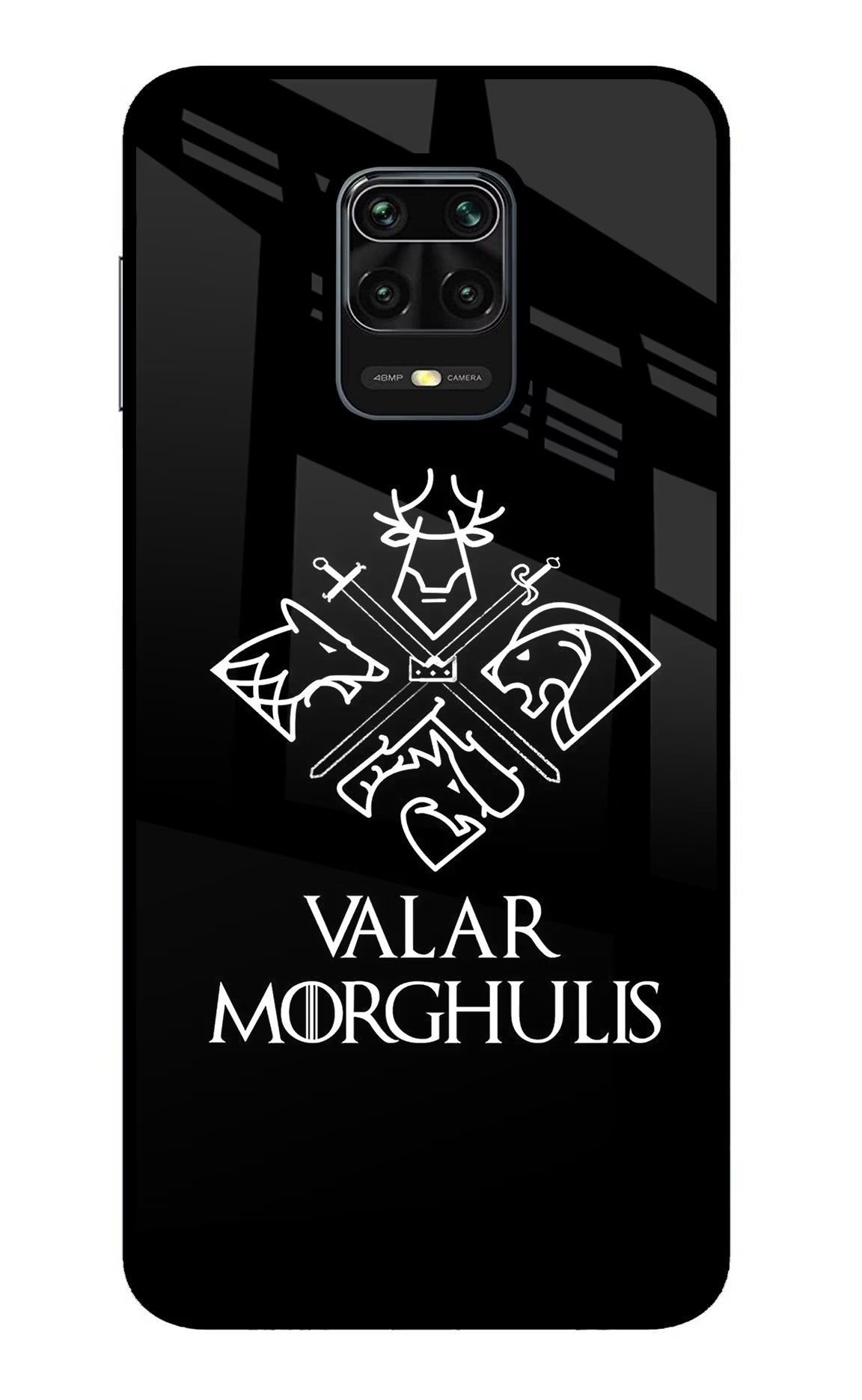 Valar Morghulis | Game Of Thrones Redmi Note 9 Pro/Pro Max Glass Case - Valar Morghulis | Game Of Thrones Redmi Note 9 Pro/Pro Max Glass Case Valar Morghulis | Game Of Thrones Redmi Note 9 Pro/Pro Max Glass Case