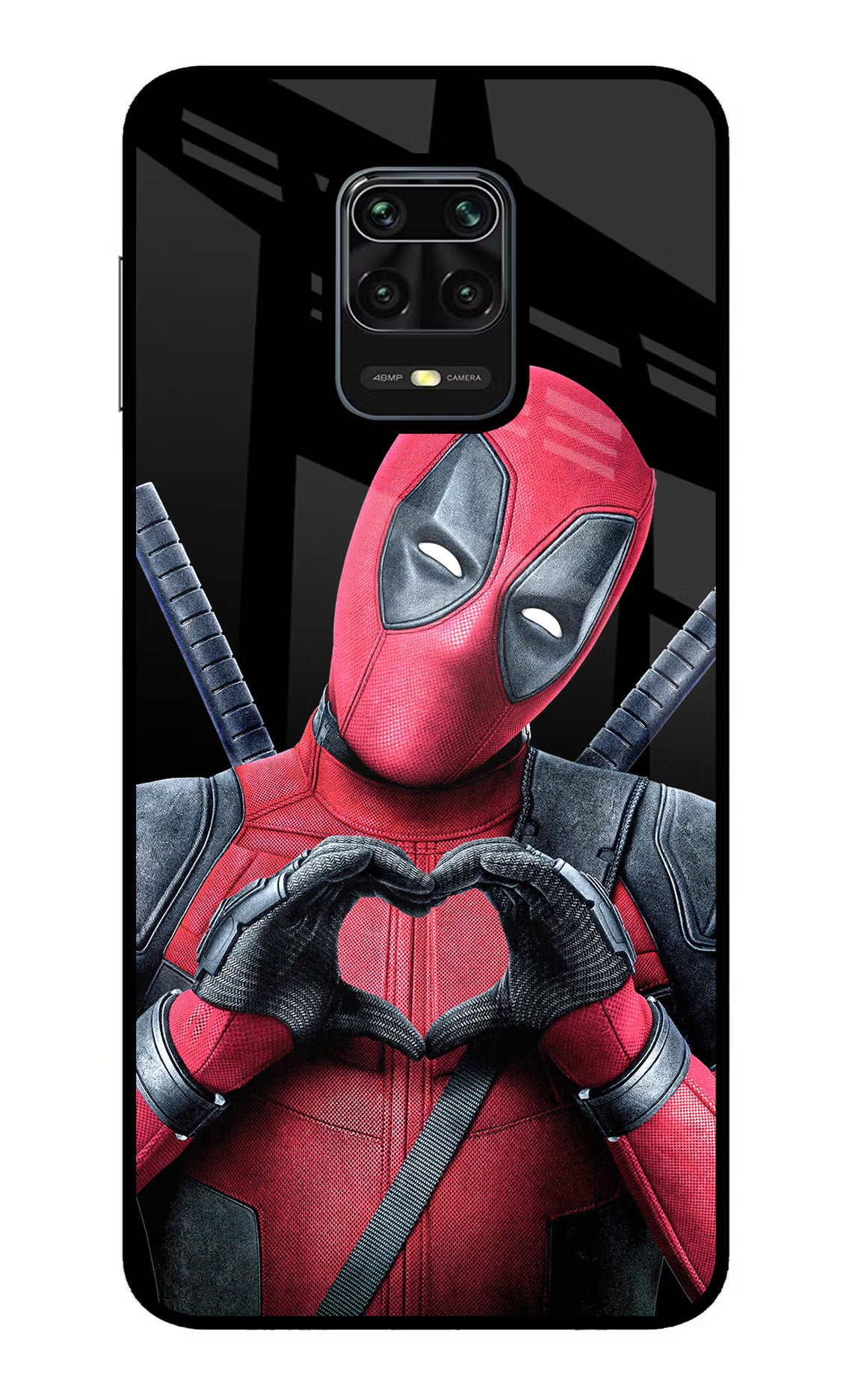 Deadpool Redmi Note 9 Pro/Pro Max Glass Case - Deadpool Redmi Note 9 Pro/Pro Max Glass Case Deadpool Redmi Note 9 Pro/Pro Max Glass Case