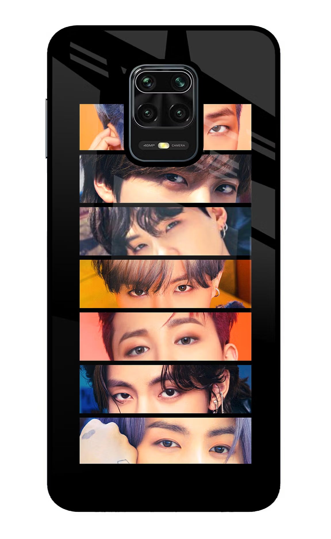 BTS Eyes Redmi Note 9 Pro/Pro Max Glass Case - BTS Eyes Redmi Note 9 Pro/Pro Max Glass Case BTS Eyes Redmi Note 9 Pro/Pro Max Glass Case