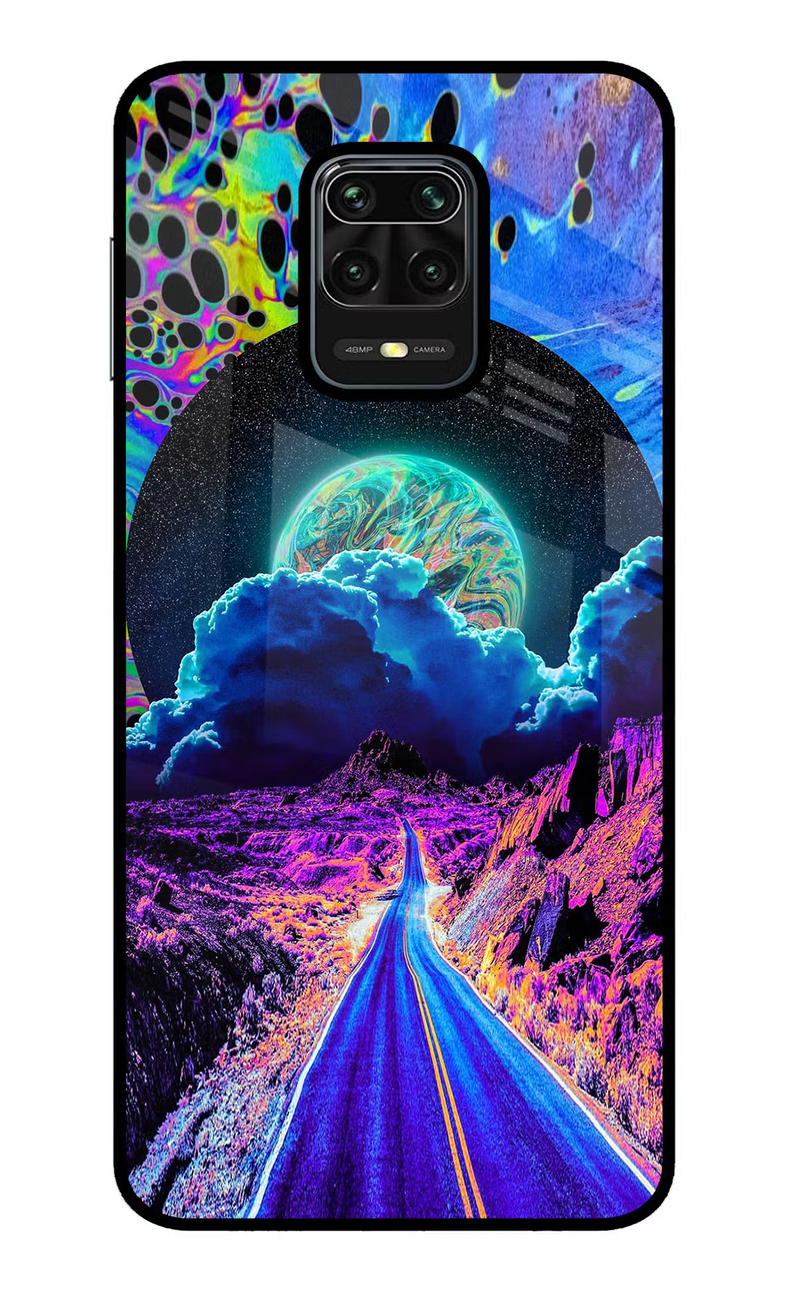 Psychedelic Painting Redmi Note 9 Pro/Pro Max Glass Case - Psychedelic Painting Redmi Note 9 Pro/Pro Max Glass Case Psychedelic Painting Redmi Note 9 Pro/Pro Max Glass Case