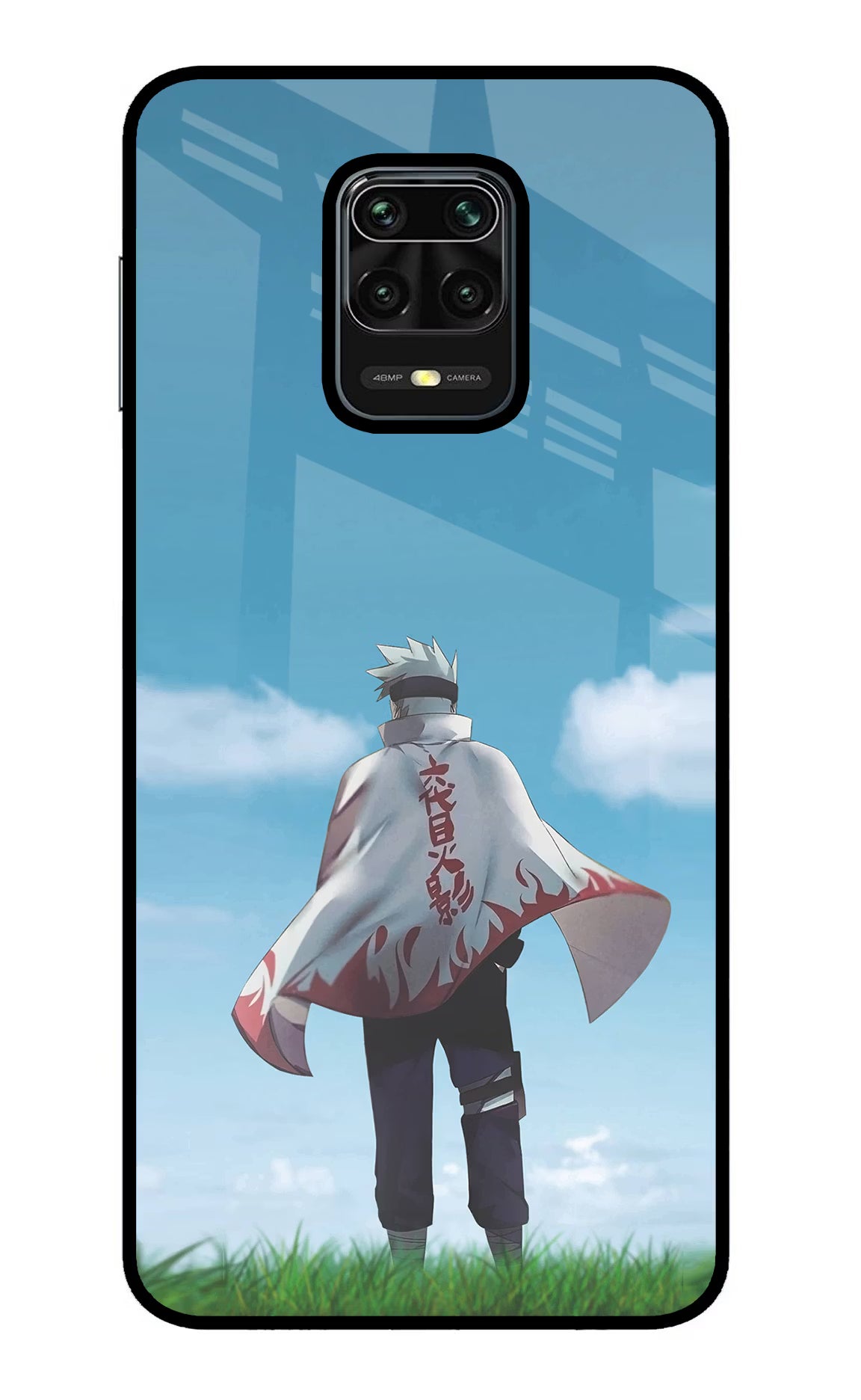 Kakashi Redmi Note 9 Pro/Pro Max Glass Case - Kakashi Redmi Note 9 Pro/Pro Max Glass Case Kakashi Redmi Note 9 Pro/Pro Max Glass Case