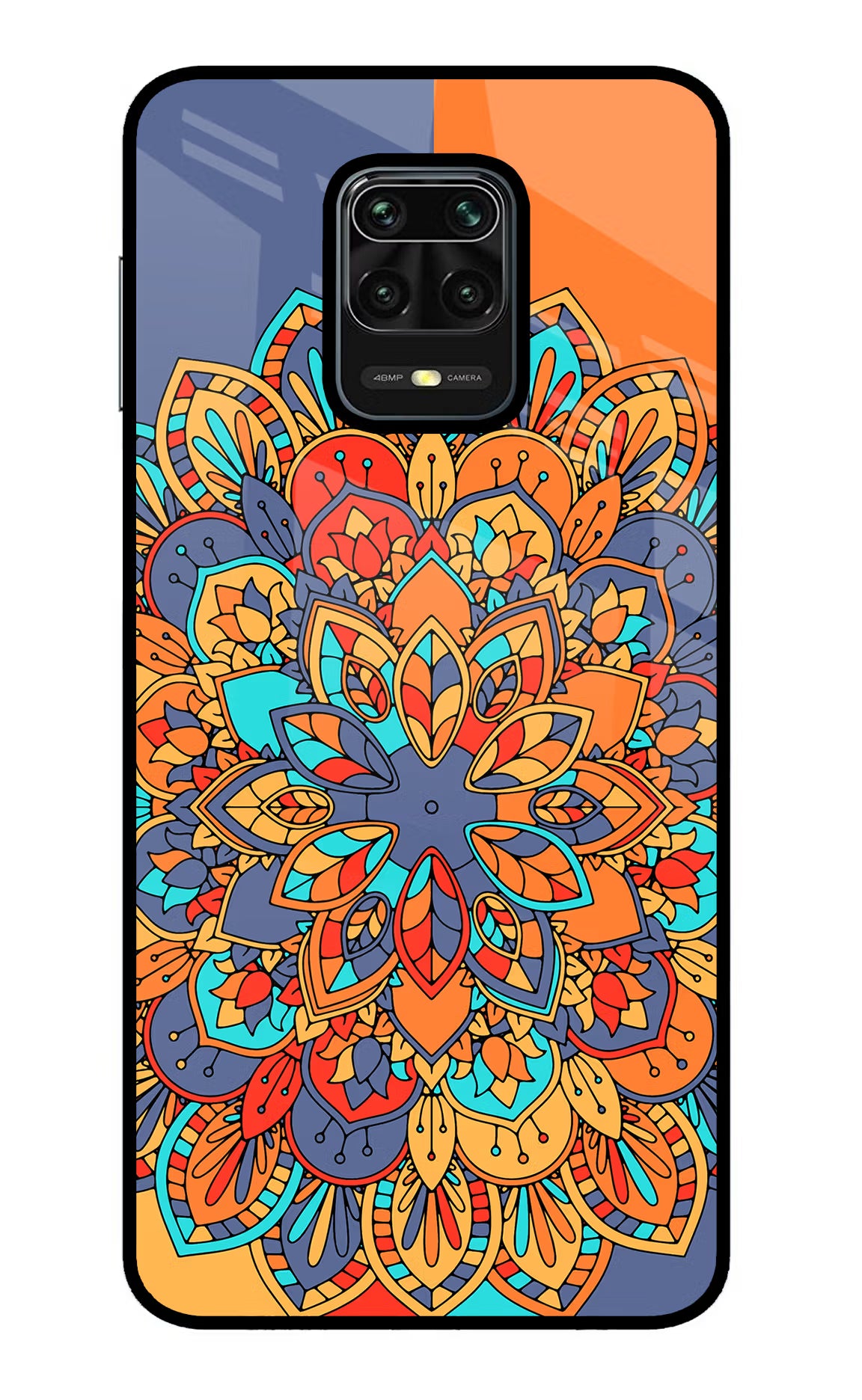Color Mandala Redmi Note 9 Pro/Pro Max Glass Case - Color Mandala Redmi Note 9 Pro/Pro Max Glass Case Color Mandala Redmi Note 9 Pro/Pro Max Glass Case