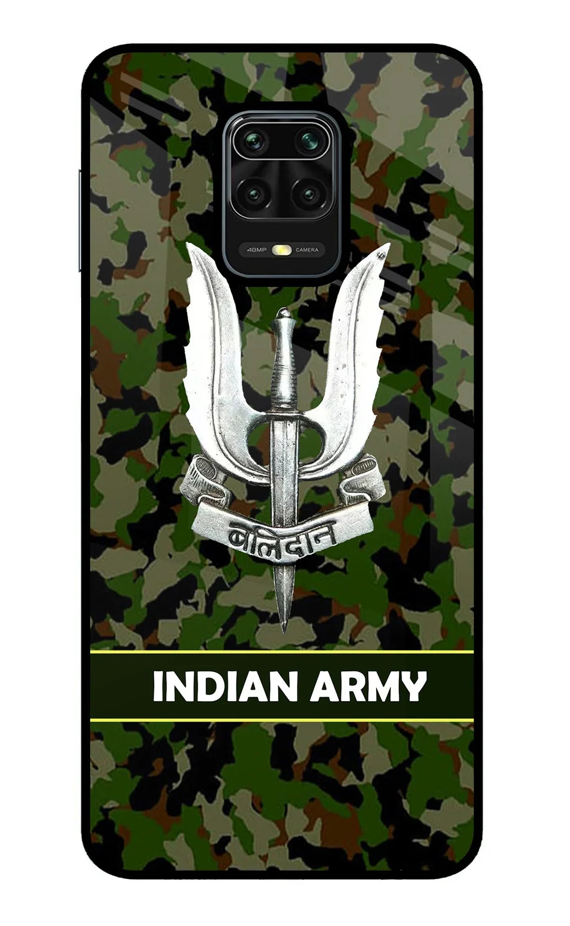 Balidan Indian Logo Redmi Note 9 Pro/Pro Max Glass Case - Balidan Indian Logo Redmi Note 9 Pro/Pro Max Glass Case Balidan Indian Logo Redmi Note 9 Pro/Pro Max Glass Case