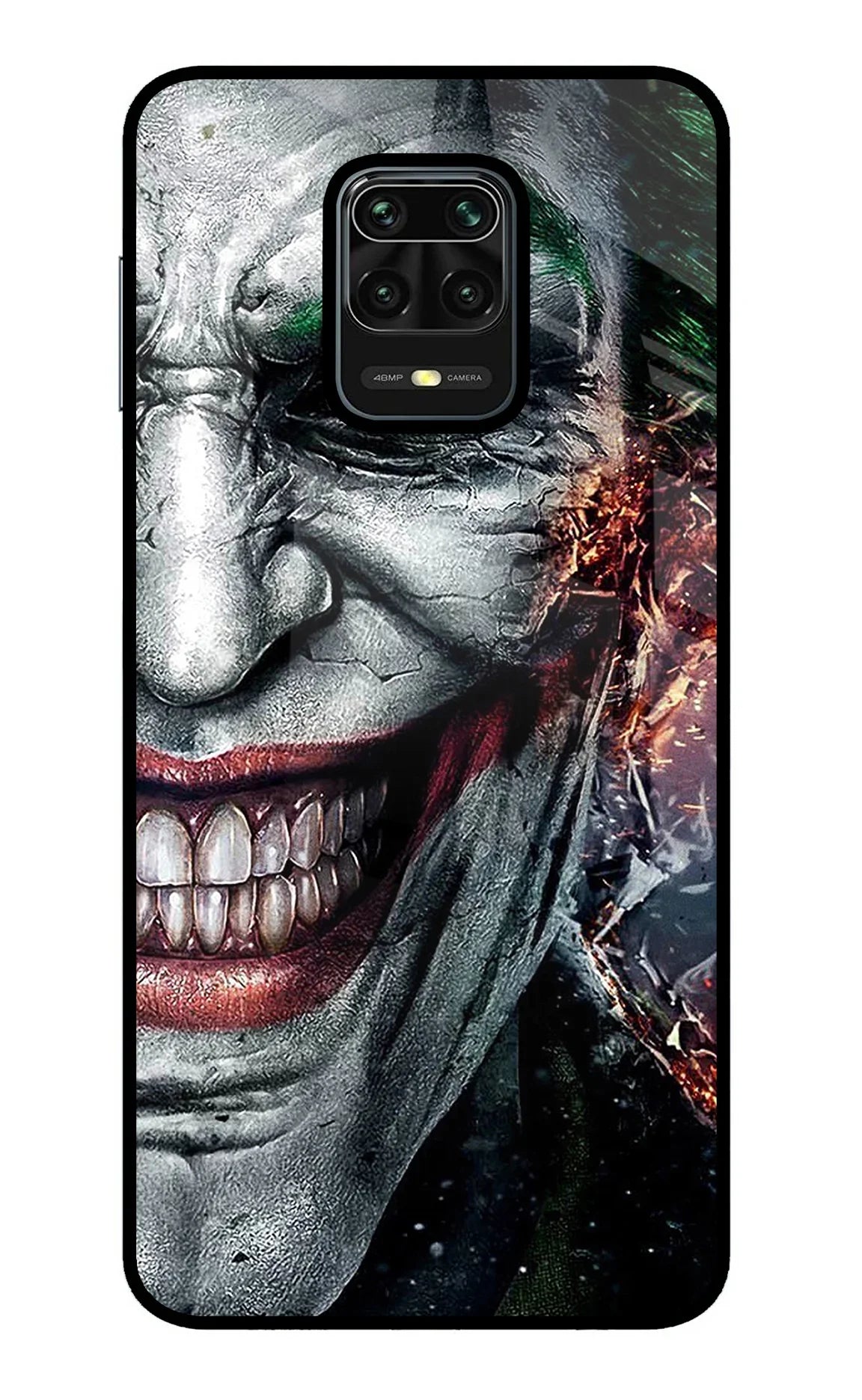 Joker Cam Redmi Note 9 Pro/Pro Max Glass Case - Joker Cam Redmi Note 9 Pro/Pro Max Glass Case Joker Cam Redmi Note 9 Pro/Pro Max Glass Case