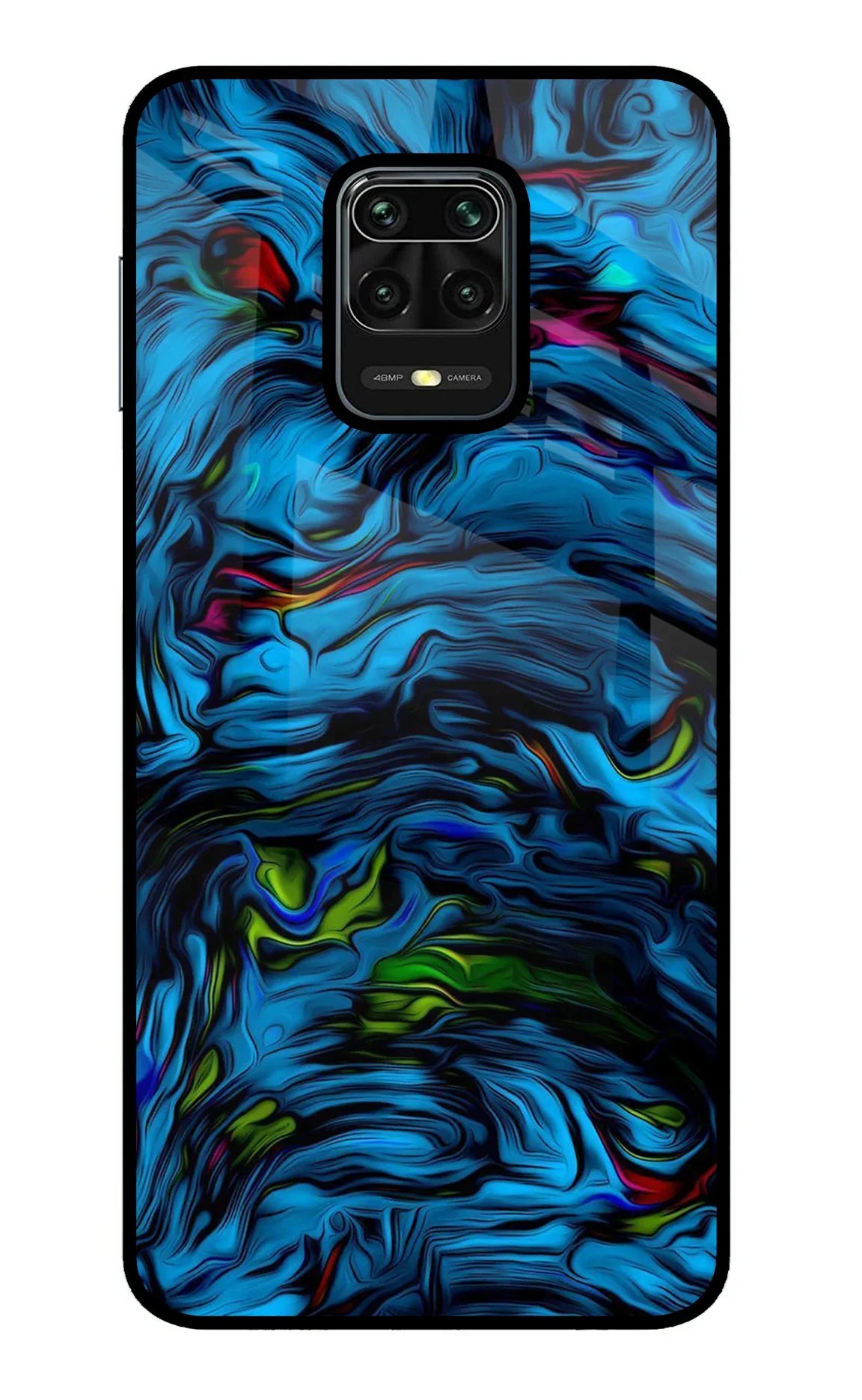 Dark Blue Abstract Redmi Note 9 Pro/Pro Max Glass Case - Dark Blue Abstract Redmi Note 9 Pro/Pro Max Glass Case Dark Blue Abstract Redmi Note 9 Pro/Pro Max Glass Case