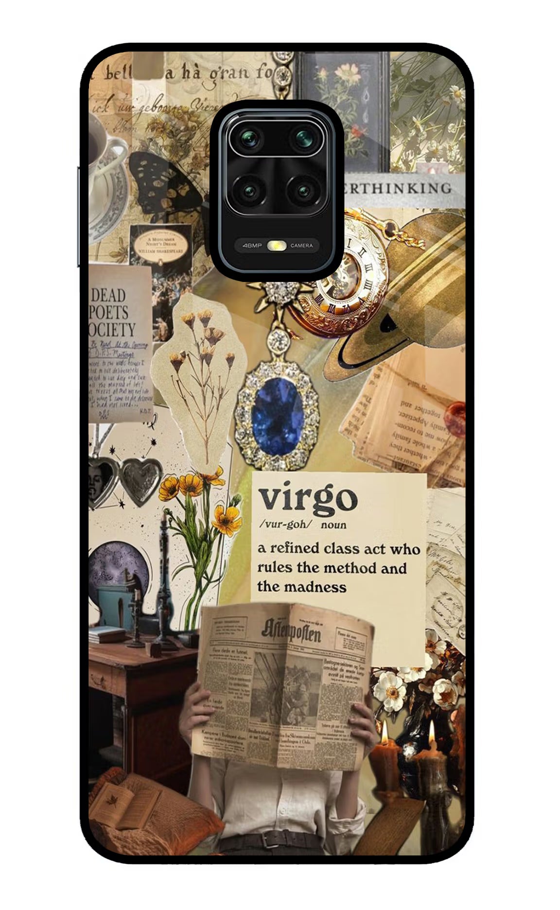 Virgo Zodiac Redmi Note 9 Pro/Pro Max Glass Case - Virgo Zodiac Redmi Note 9 Pro/Pro Max Glass Case Virgo Zodiac Redmi Note 9 Pro/Pro Max Glass Case