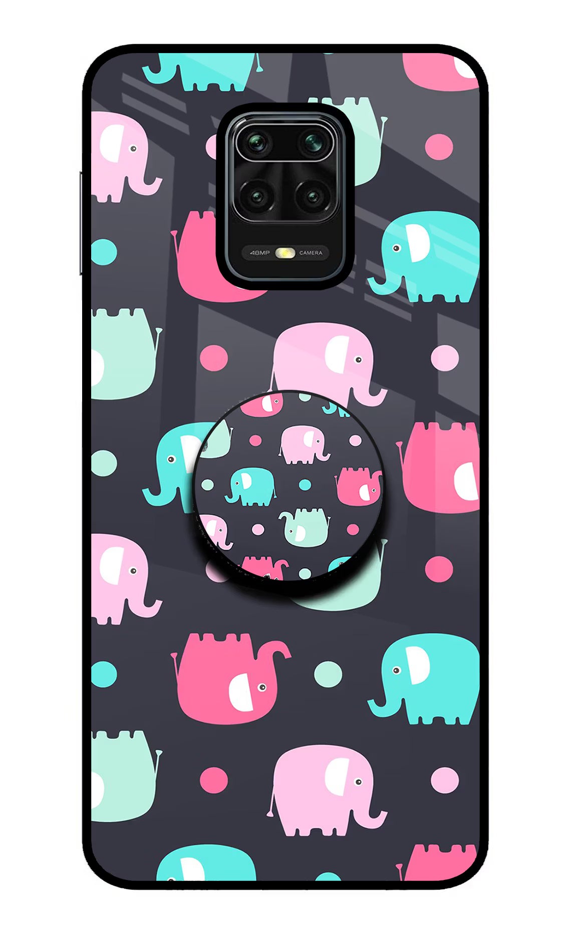 Baby Elephants Redmi Note 9 Pro/Pro Max Glass Case - Baby Elephants Redmi Note 9 Pro/Pro Max Glass Case Baby Elephants Redmi Note 9 Pro/Pro Max Glass Case
