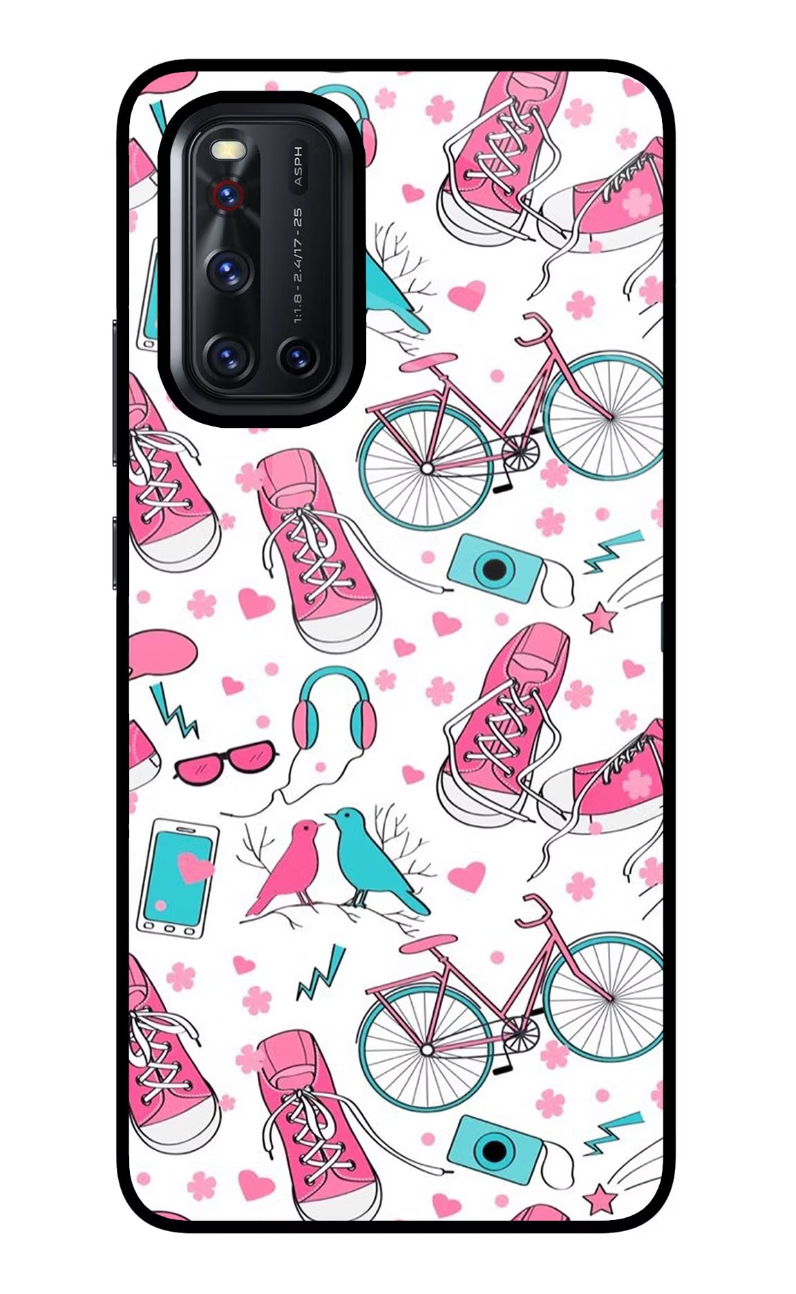 Artwork Vivo V19 Back Cover - Artwork Vivo V19 Glass Case Back Cover by Casekaro Artwork Vivo V19 Glass Case Back Cover by Casekaro