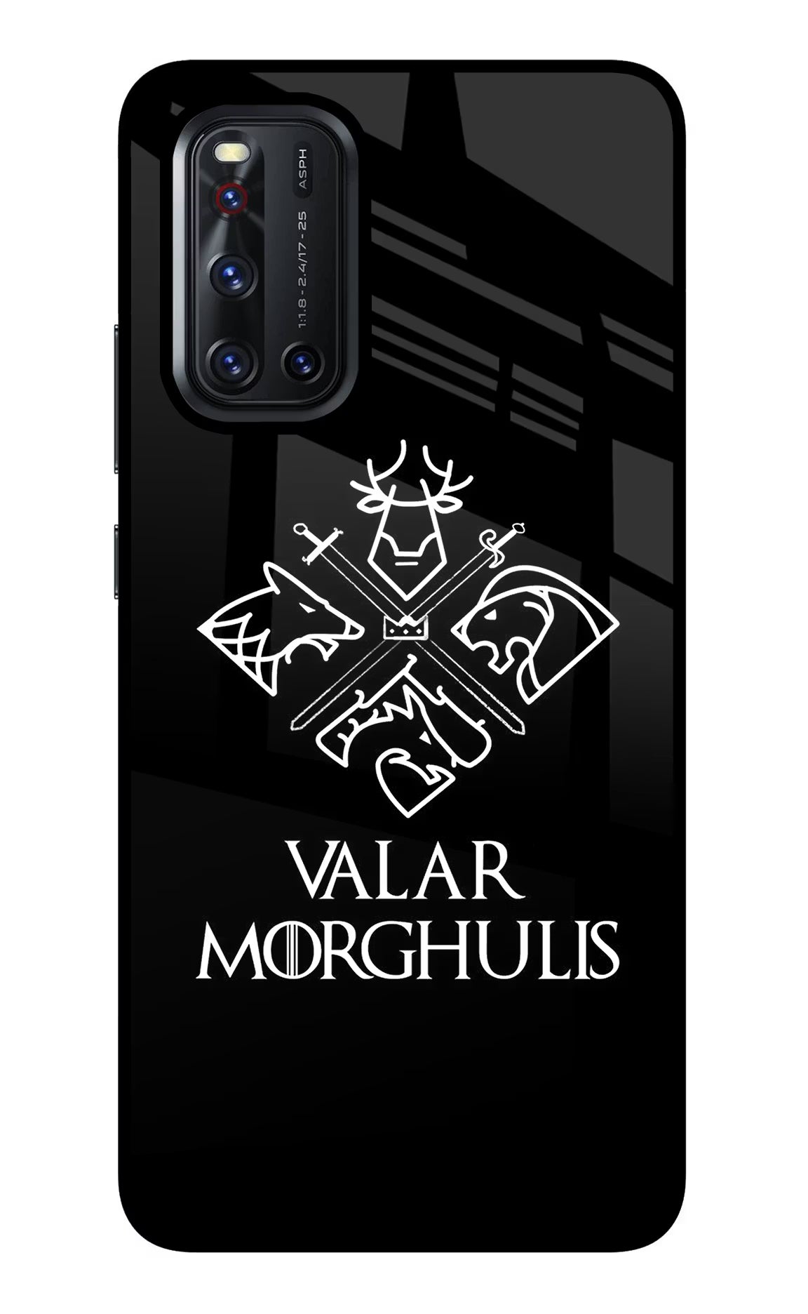 Valar Morghulis | Game Of Thrones Vivo V19 Glass Case - Valar Morghulis | Game Of Thrones Vivo V19 Glass Case Valar Morghulis | Game Of Thrones Vivo V19 Glass Case