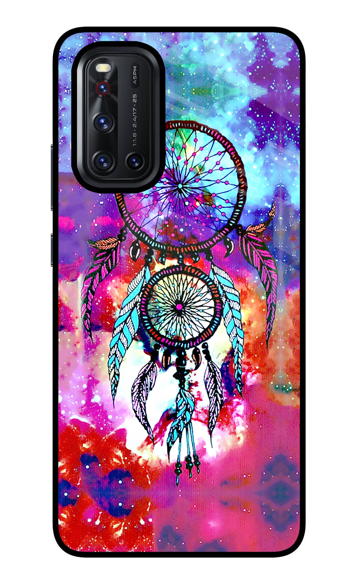 Dream Catcher Abstract Vivo V19 Back Cover - Dream Catcher Abstract Vivo V19 Glass Case Back Cover by Casekaro Dream Catcher Abstract Vivo V19 Glass Case Back Cover by Casekaro