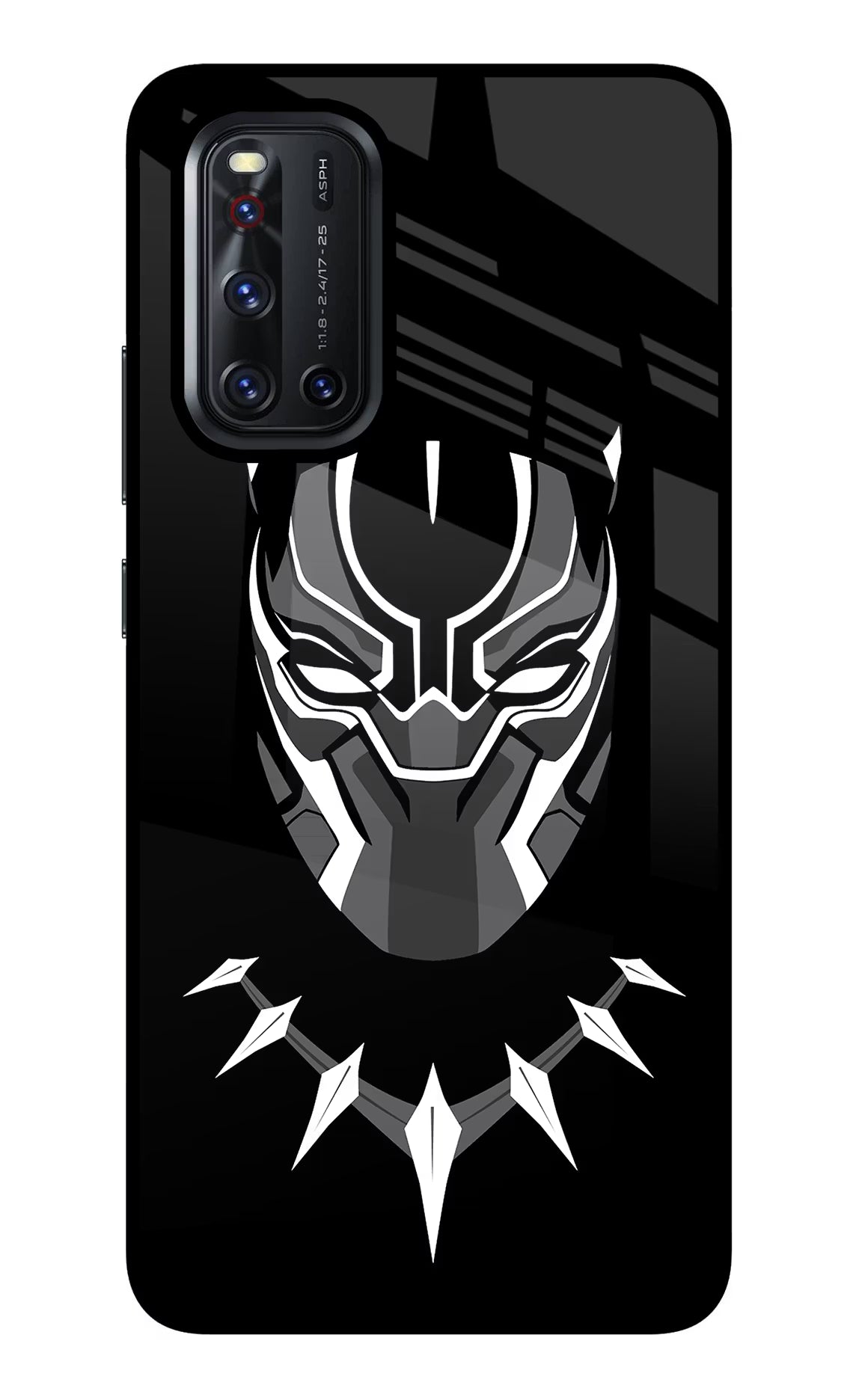 Black Panther Vivo V19 Glass Case - Black Panther Vivo V19 Glass Case Black Panther Vivo V19 Glass Case