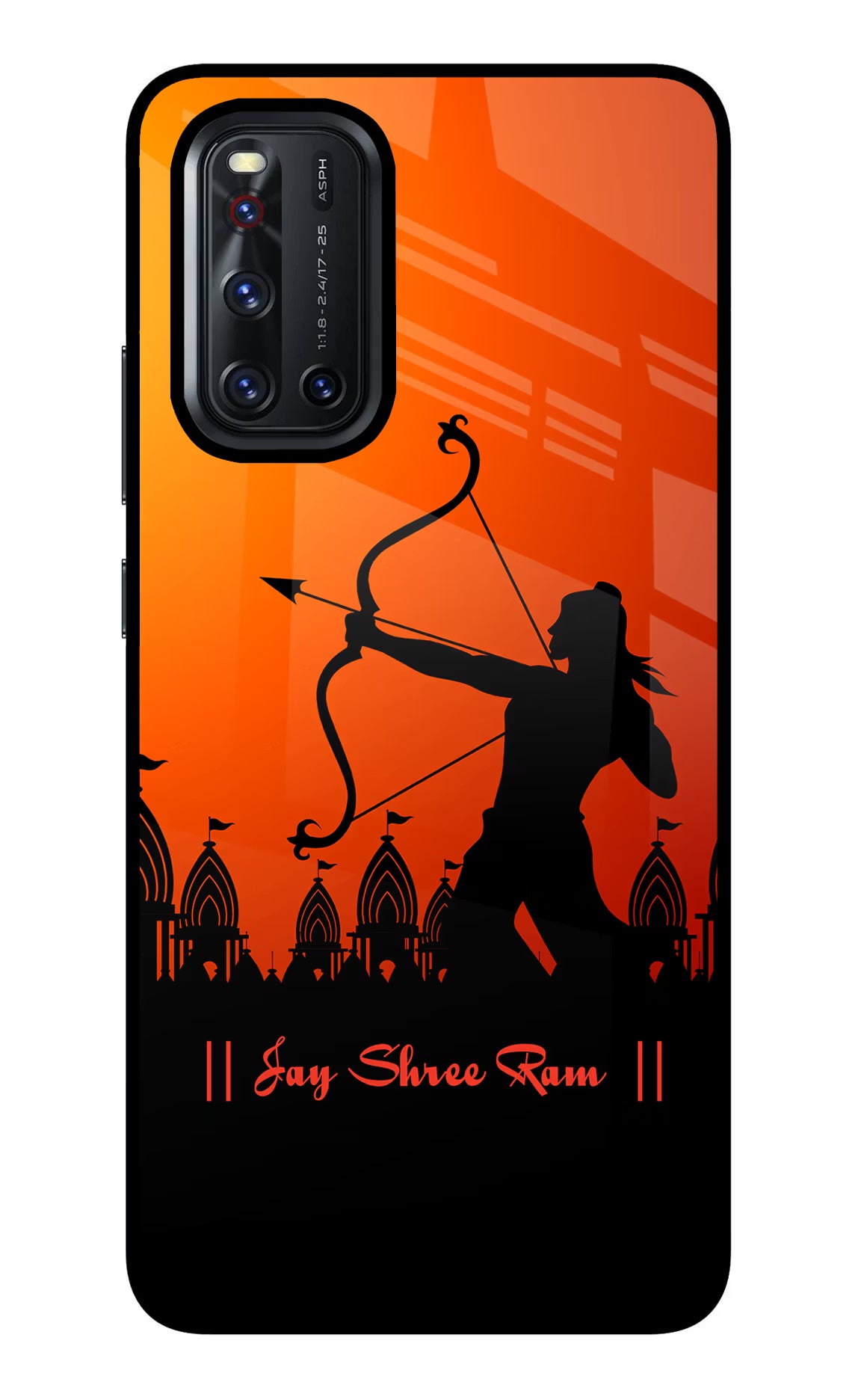 Lord Ram - 4 Vivo V19 Glass Case - Lord Ram - 4 Vivo V19 Glass Case Lord Ram - 4 Vivo V19 Glass Case