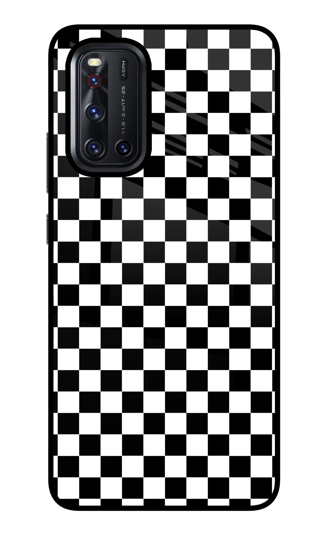 Chess Board Vivo V19 Back Cover - Chess Board Vivo V19 Glass Case Back Cover by Casekaro Chess Board Vivo V19 Glass Case Back Cover by Casekaro