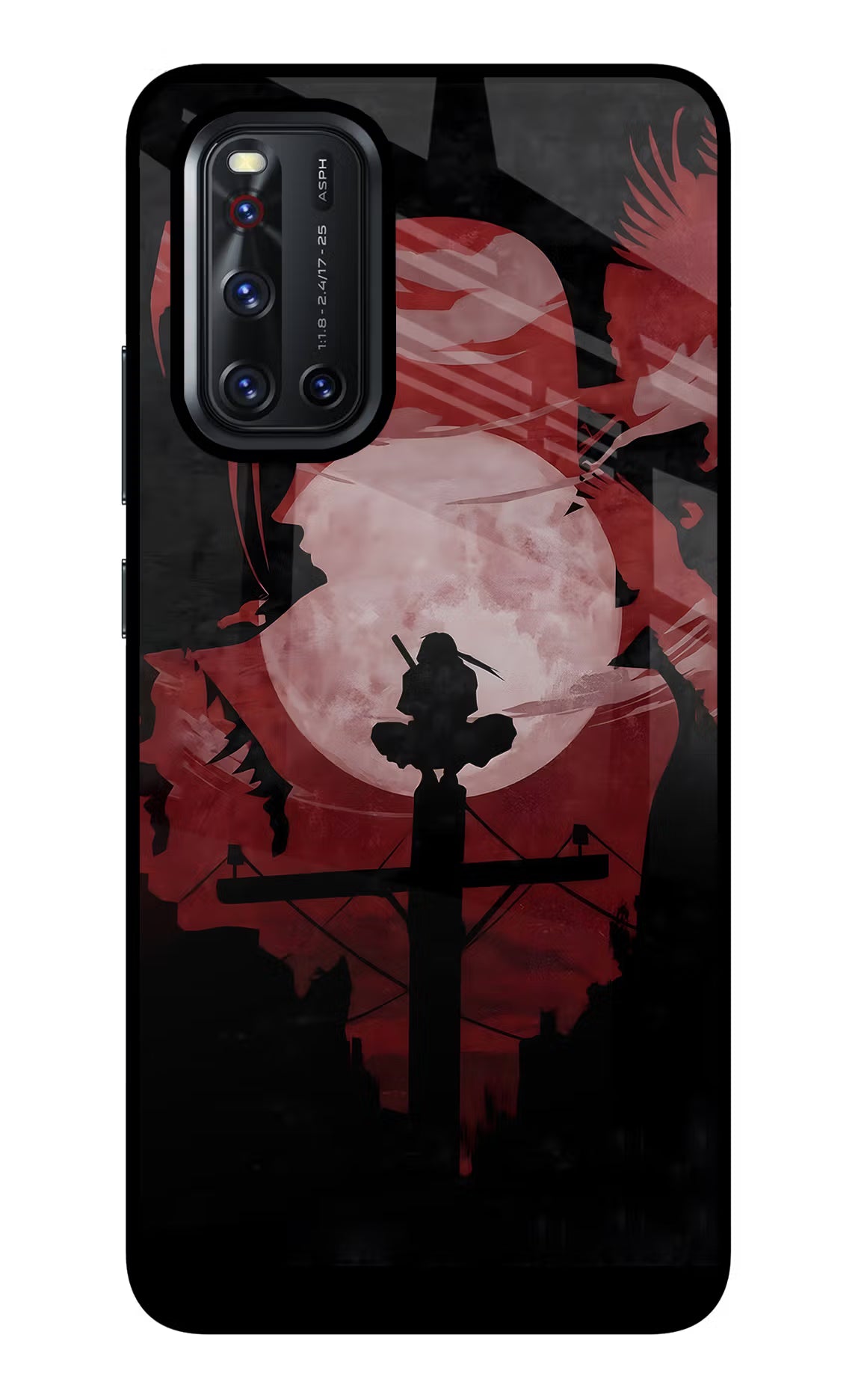 Naruto Anime Vivo V19 Glass Case - Naruto Anime Vivo V19 Glass Case Naruto Anime Vivo V19 Glass Case