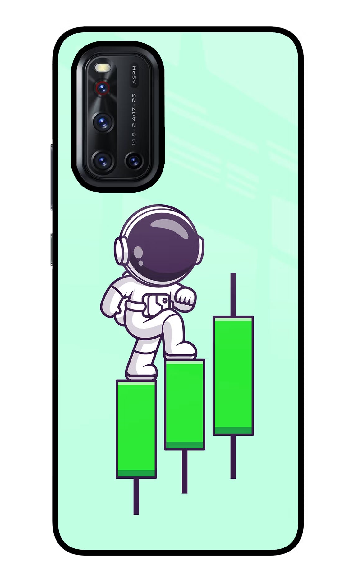 Astronaut Trader Vivo V19 Glass Case - Astronaut Trader Vivo V19 Glass Case Astronaut Trader Vivo V19 Glass Case