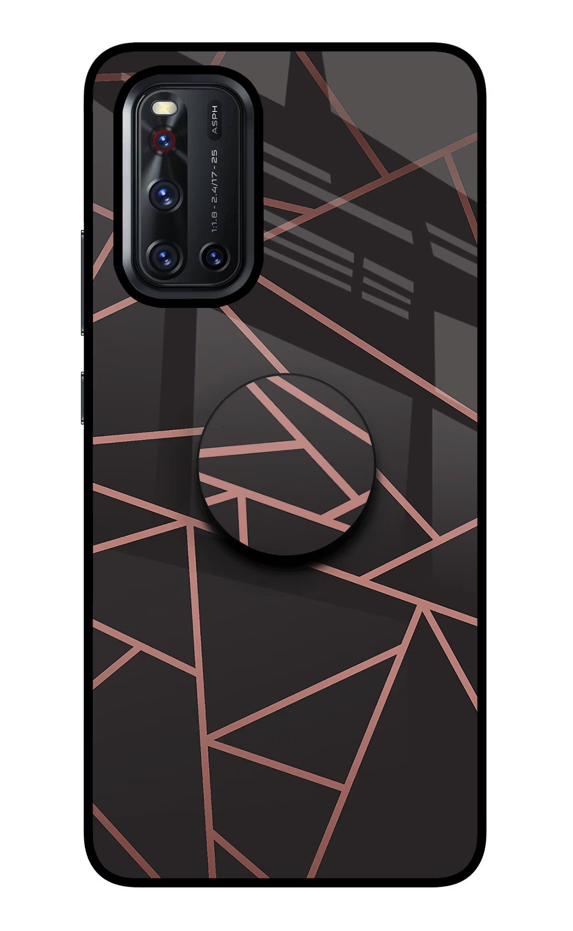 Geometric Pattern Vivo V19 Glass Case - Geometric Pattern Vivo V19 Glass Case Geometric Pattern Vivo V19 Glass Case