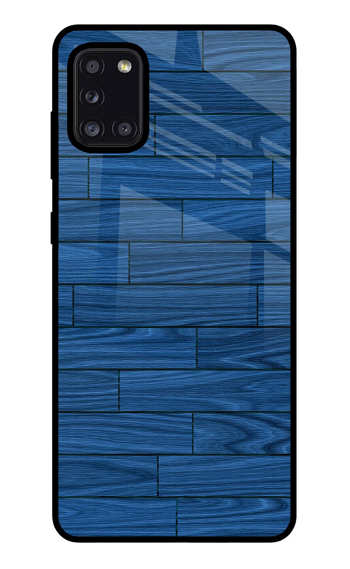 Wooden Texture Samsung A31 Back Cover - Wooden Texture Samsung A31 Glass Case Back Cover by Casekaro Wooden Texture Samsung A31 Glass Case Back Cover by Casekaro