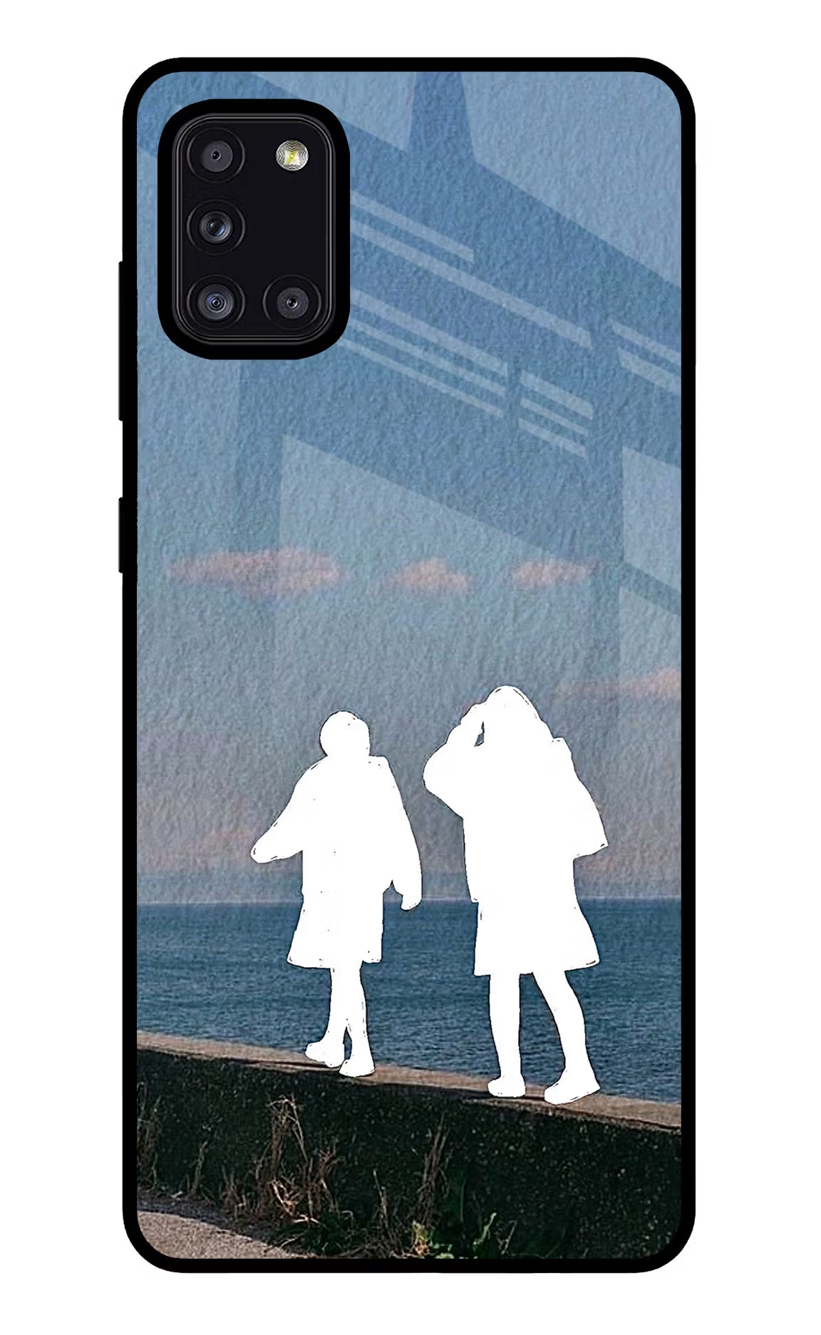 Coastal Dream Samsung A31 Glass Case - Coastal Dream Samsung A31 Glass Case Coastal Dream Samsung A31 Glass Case