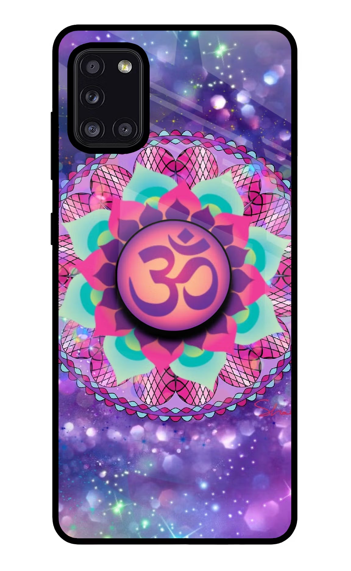 Om Purple Samsung A31 Pop Case - Om Purple Samsung A31 Pop Case by Casekaro Om Purple Samsung A31 Pop Case by Casekaro