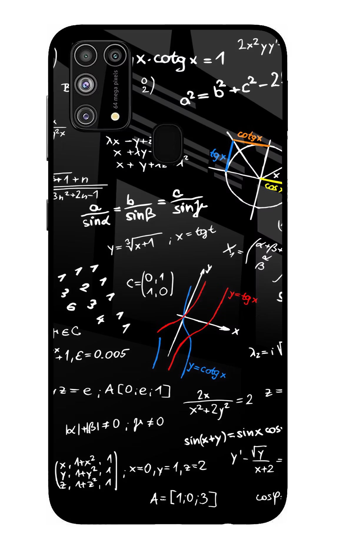 Mathematics Formula Samsung M31/F41 Glass Case - Mathematics Formula Samsung M31/F41 Glass Case Mathematics Formula Samsung M31/F41 Glass Case
