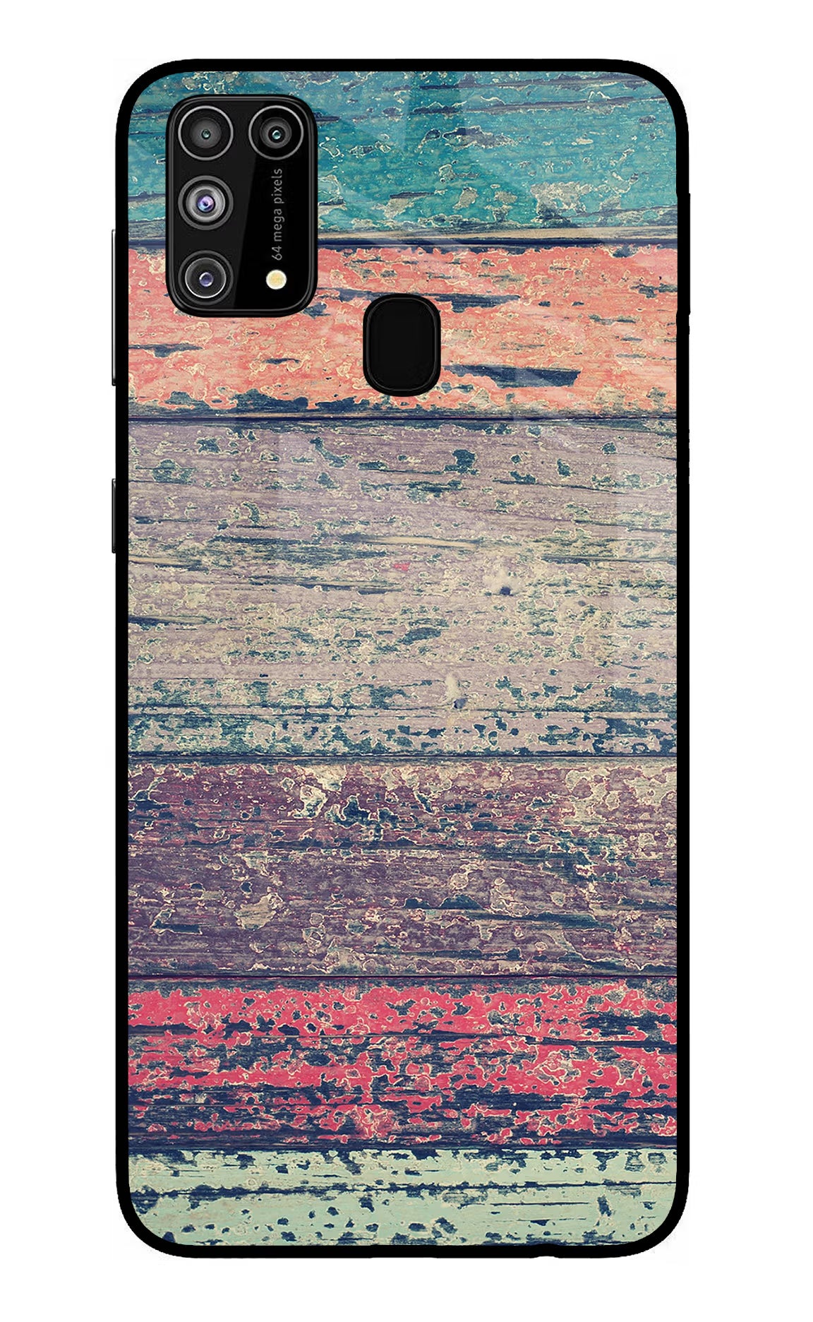 Colourful Wall Samsung M31/F41 Back Cover - Colourful Wall Samsung M31/F41 Glass Case Back Cover by Casekaro Colourful Wall Samsung M31/F41 Glass Case Back Cover by Casekaro