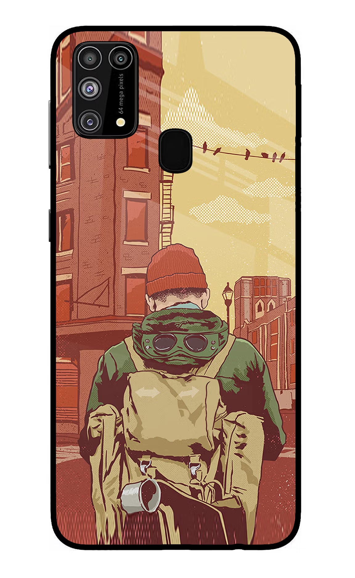 Adventurous Samsung M31/F41 Back Cover - Adventurous Samsung M31/F41 Glass Case Back Cover by Casekaro Adventurous Samsung M31/F41 Glass Case Back Cover by Casekaro