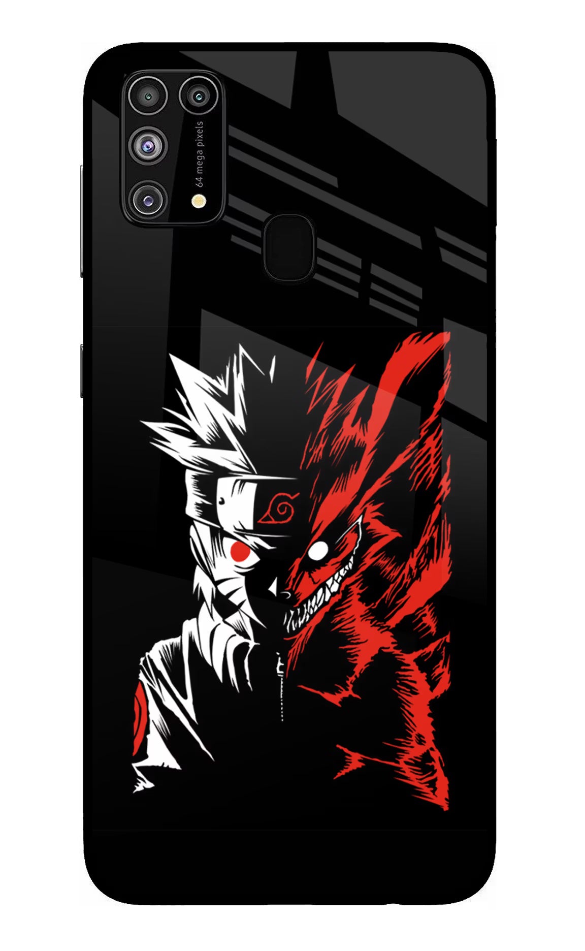 Naruto Two Face Samsung M31/F41 Back Cover - Naruto Two Face Samsung M31/F41 Glass Case Back Cover by Casekaro Naruto Two Face Samsung M31/F41 Glass Case Back Cover by Casekaro