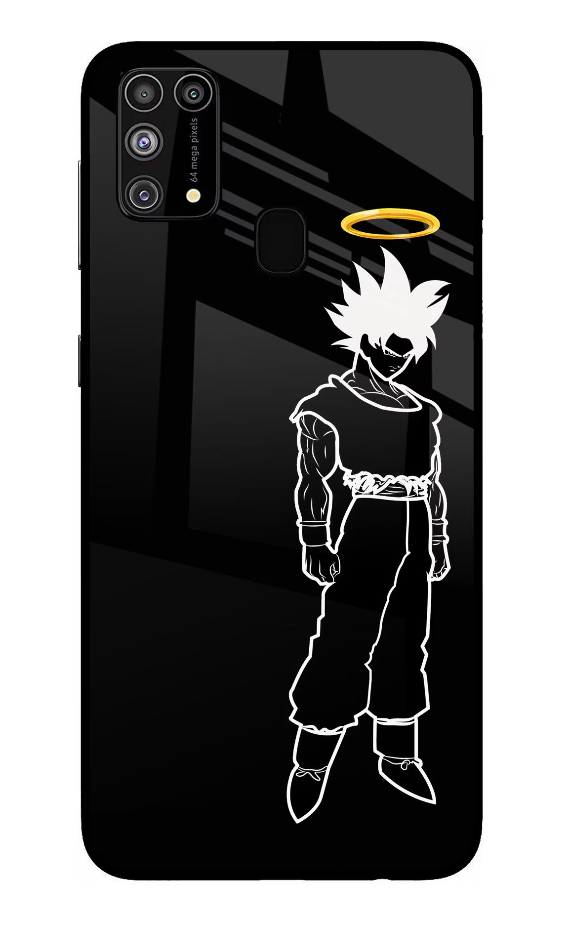DBS Character Samsung M31/F41 Back Cover - DBS Character Samsung M31/F41 Glass Case Back Cover by Casekaro DBS Character Samsung M31/F41 Glass Case Back Cover by Casekaro