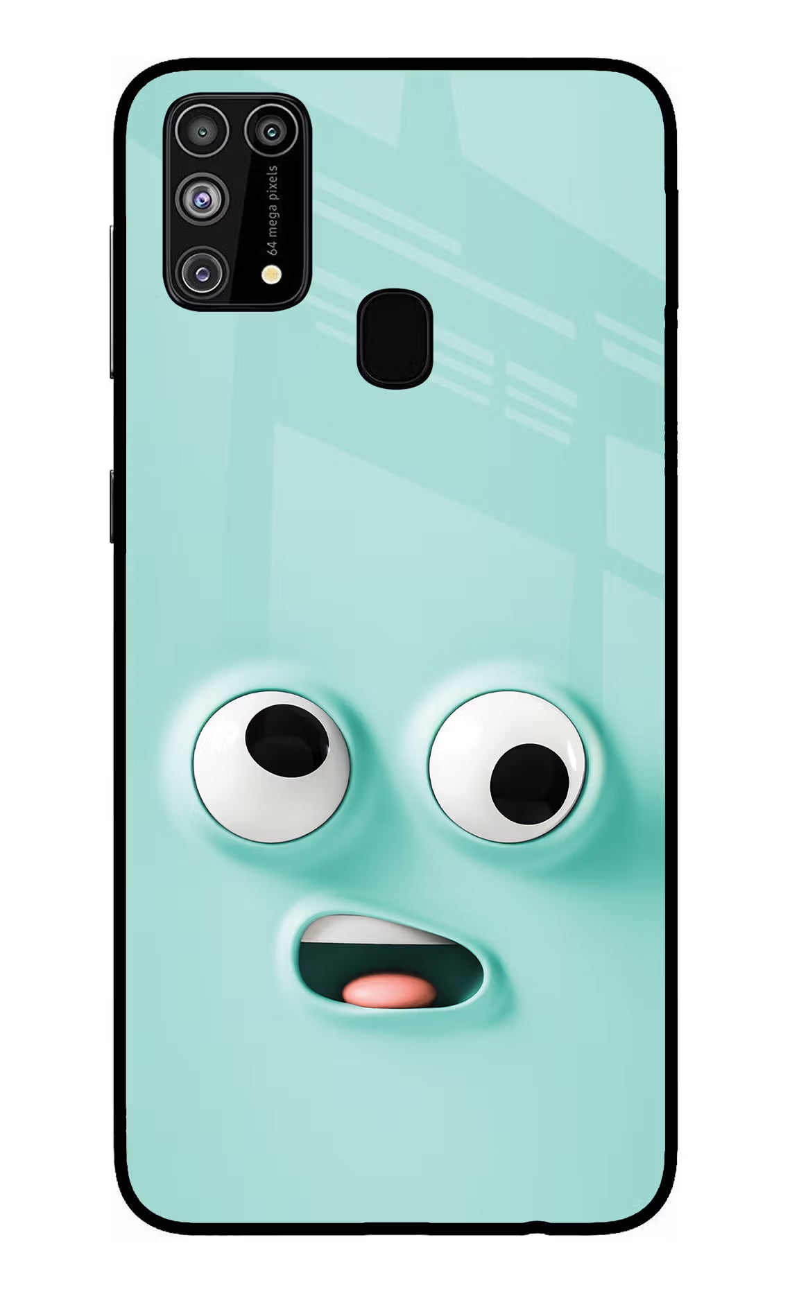 Funny Cartoon Samsung M31/F41 Back Cover - Funny Cartoon Samsung M31/F41 Glass Case Back Cover by Casekaro Funny Cartoon Samsung M31/F41 Glass Case Back Cover by Casekaro