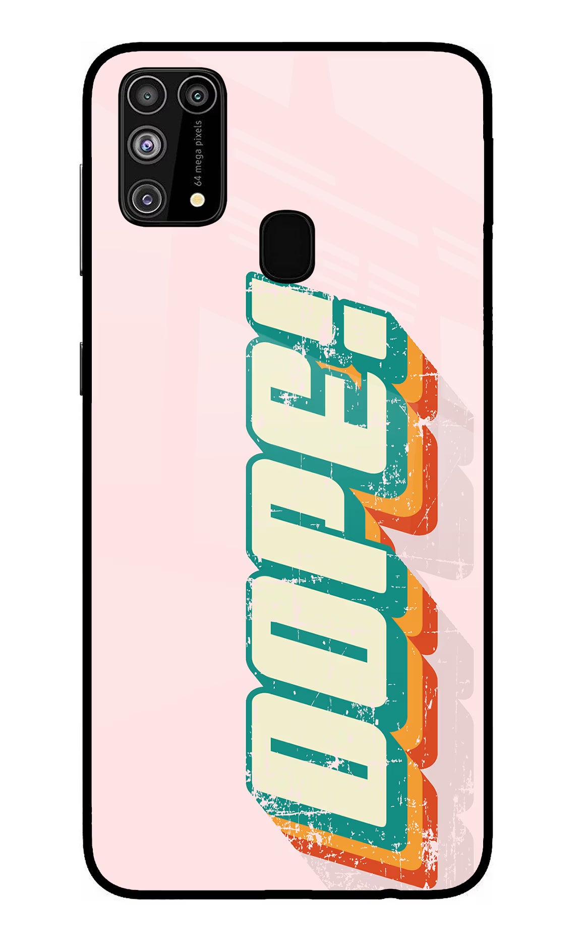 Dope Samsung M31/F41 Back Cover - Dope Samsung M31/F41 Glass Case Back Cover by Casekaro Dope Samsung M31/F41 Glass Case Back Cover by Casekaro