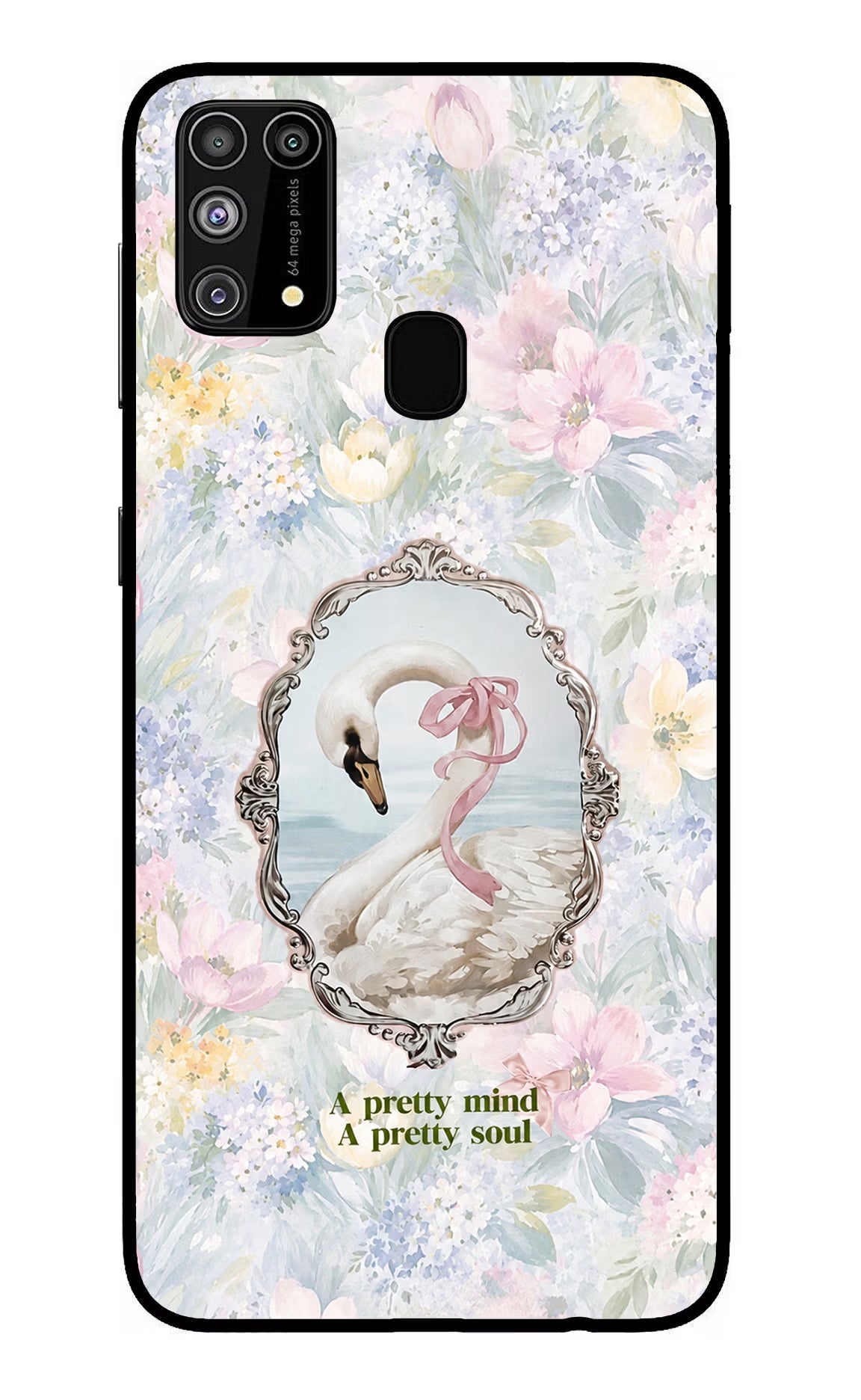Pretty Mind Pretty Soul Samsung M31/F41 Glass Case - Pretty Mind Pretty Soul Samsung M31/F41 Glass Case Pretty Mind Pretty Soul Samsung M31/F41 Glass Case