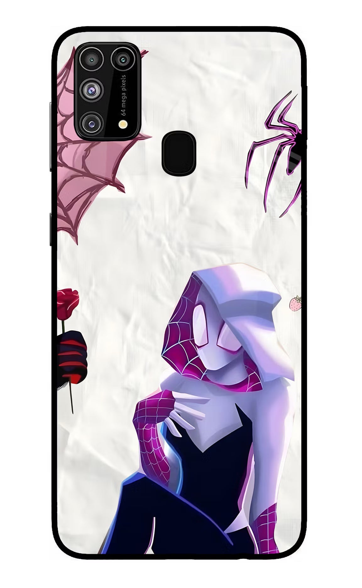 Gwen Verse Samsung M31/F41 Glass Case - Gwen Verse Samsung M31/F41 Glass Case Gwen Verse Samsung M31/F41 Glass Case