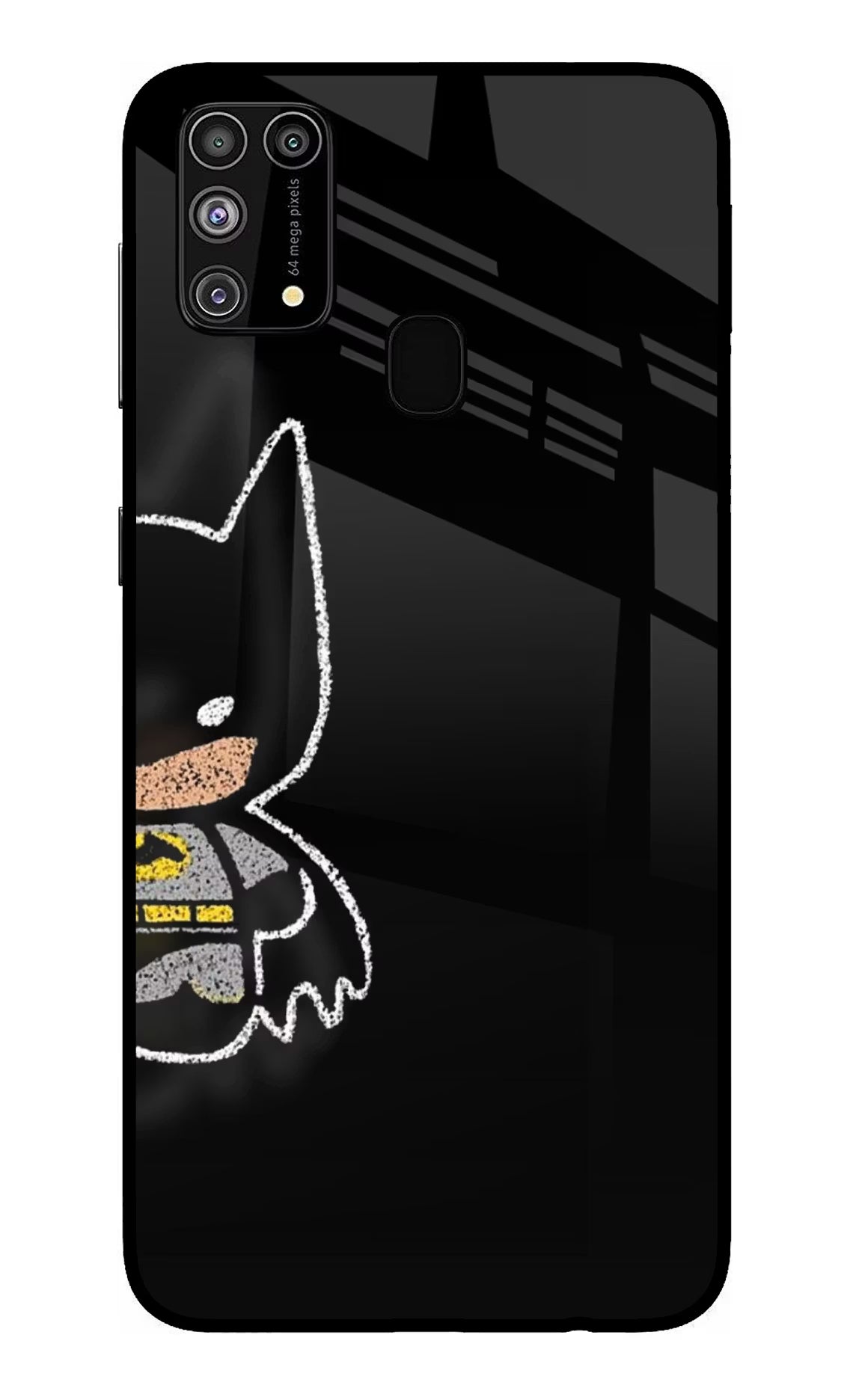 Bat Kitty Samsung M31/F41 Glass Case - Bat Kitty Samsung M31/F41 Glass Case Bat Kitty Samsung M31/F41 Glass Case