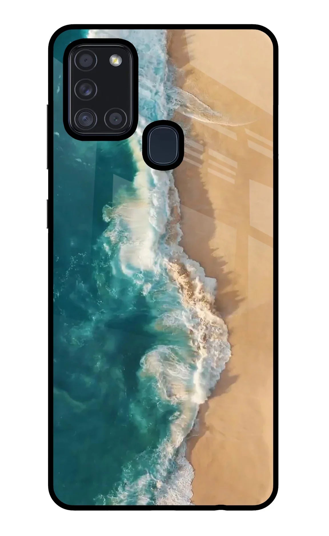Ocean Beach Samsung A21s Glass Case - Ocean Beach Samsung A21s Glass Case Ocean Beach Samsung A21s Glass Case