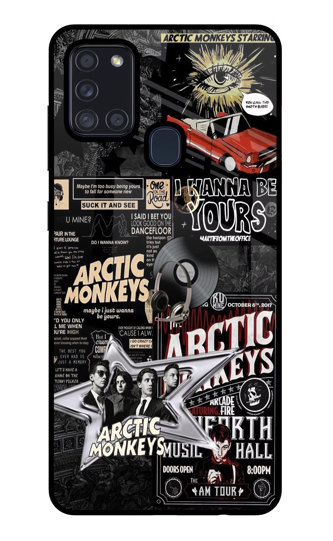 Arctic Monkeys Samsung A21s Glass Case - Arctic Monkeys Samsung A21s Glass Case Arctic Monkeys Samsung A21s Glass Case