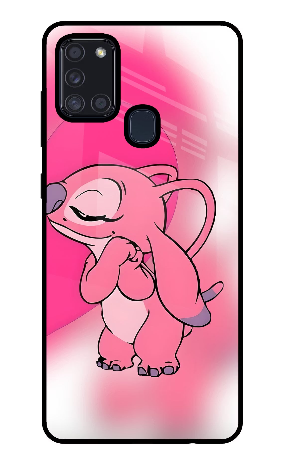 Angel Hug Samsung A21s Glass Case - Angel Hug Samsung A21s Glass Case Angel Hug Samsung A21s Glass Case