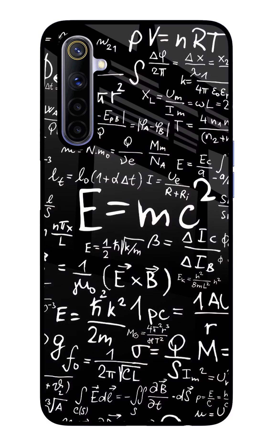 Physics Formula Realme 6/6i Glass Case - Physics Formula Realme 6/6i Glass Case Physics Formula Realme 6/6i Glass Case