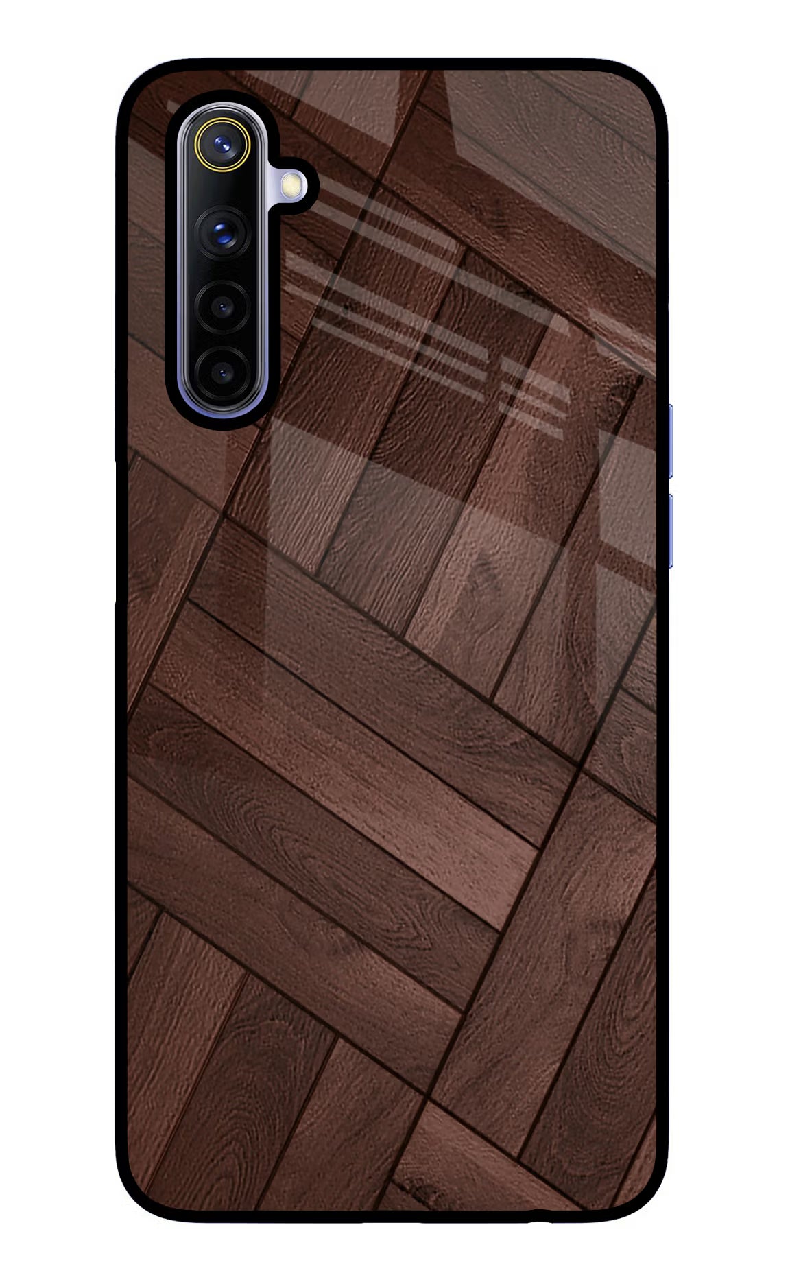 Wooden Texture Design Realme 6/6i Glass Case - Wooden Texture Design Realme 6/6i Glass Case Wooden Texture Design Realme 6/6i Glass Case