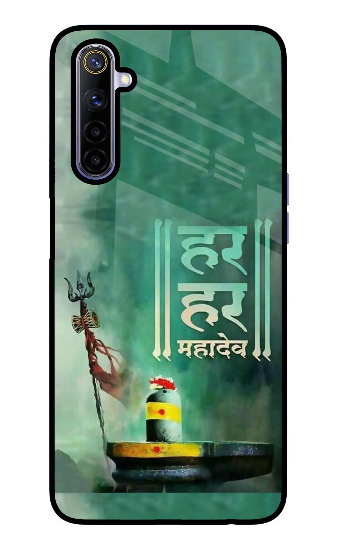 Har Har Mahadev Shivling Realme 6/6i Glass Case - Har Har Mahadev Shivling Realme 6/6i Glass Case Har Har Mahadev Shivling Realme 6/6i Glass Case