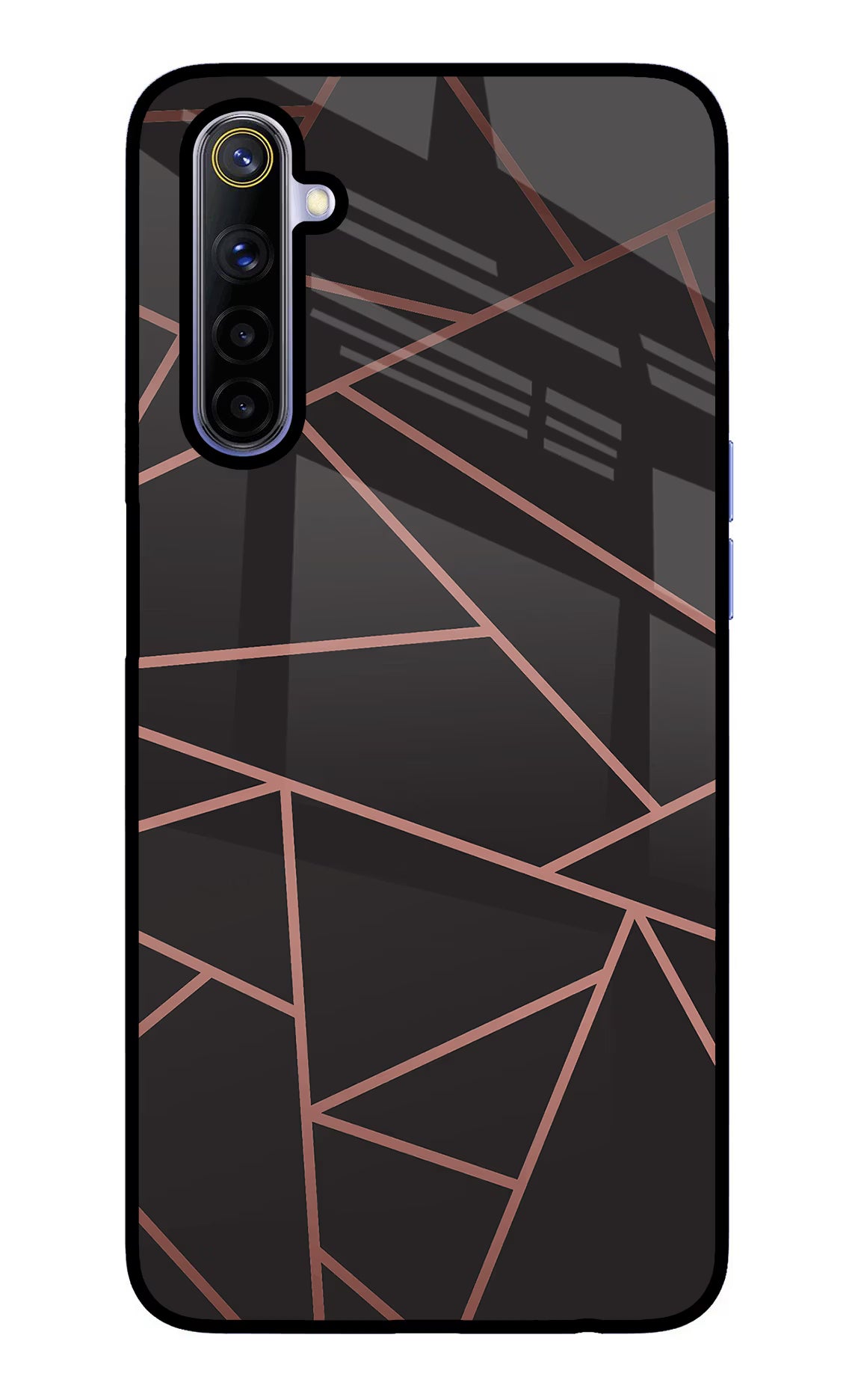 Geometric Pattern Realme 6/6i Glass Case - Geometric Pattern Realme 6/6i Glass Case Geometric Pattern Realme 6/6i Glass Case