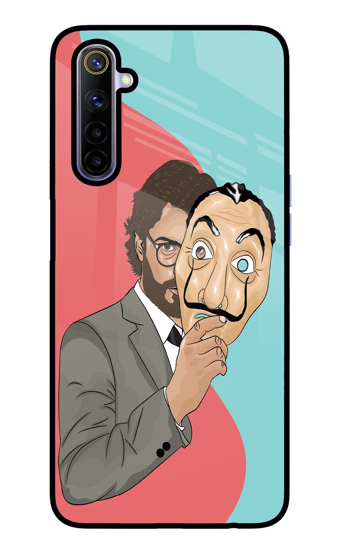 Professor Realme 6/6i Glass Case - Professor Realme 6/6i Glass Case Professor Realme 6/6i Glass Case