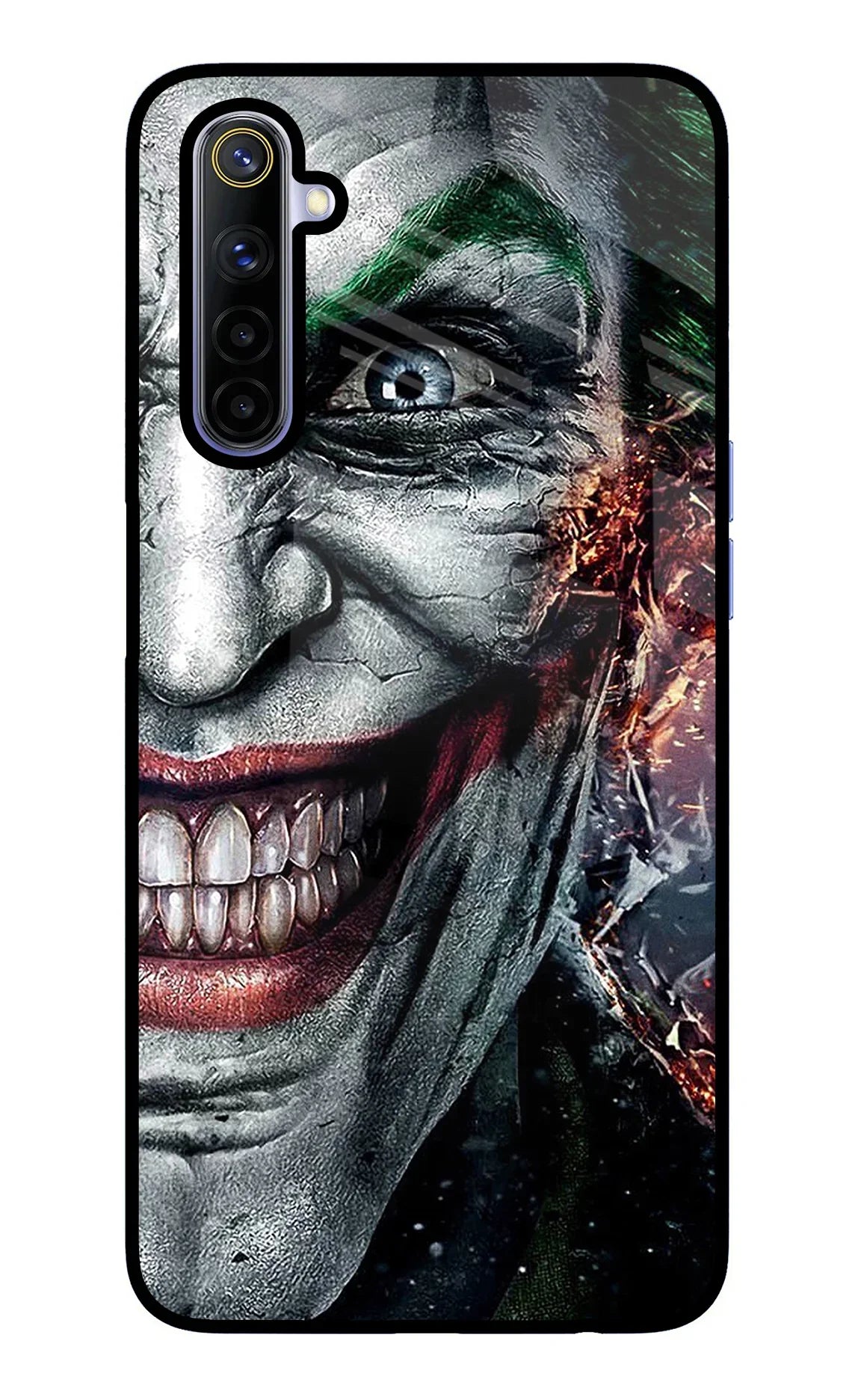 Joker Cam Realme 6/6i Glass Case - Joker Cam Realme 6/6i Glass Case Joker Cam Realme 6/6i Glass Case