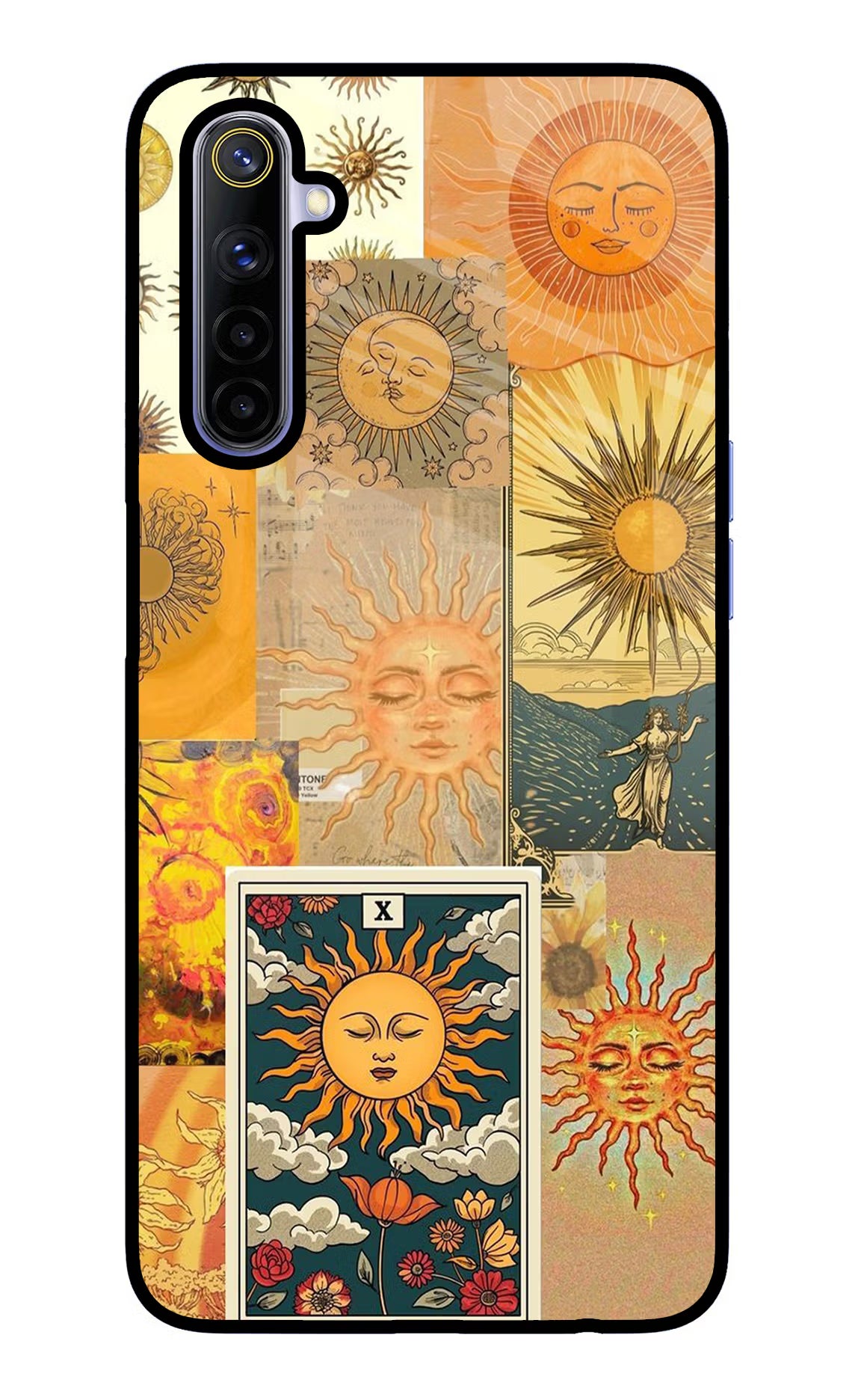 Sun Realme 6/6i Glass Case - Sun Realme 6/6i Glass Case Sun Realme 6/6i Glass Case