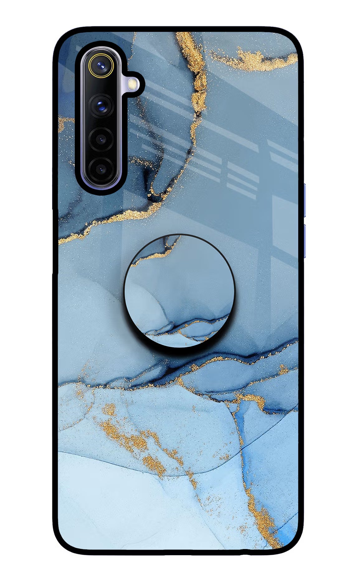 Blue Marble Realme 6/6i Glass Case - Blue Marble Realme 6/6i Glass Case Blue Marble Realme 6/6i Glass Case