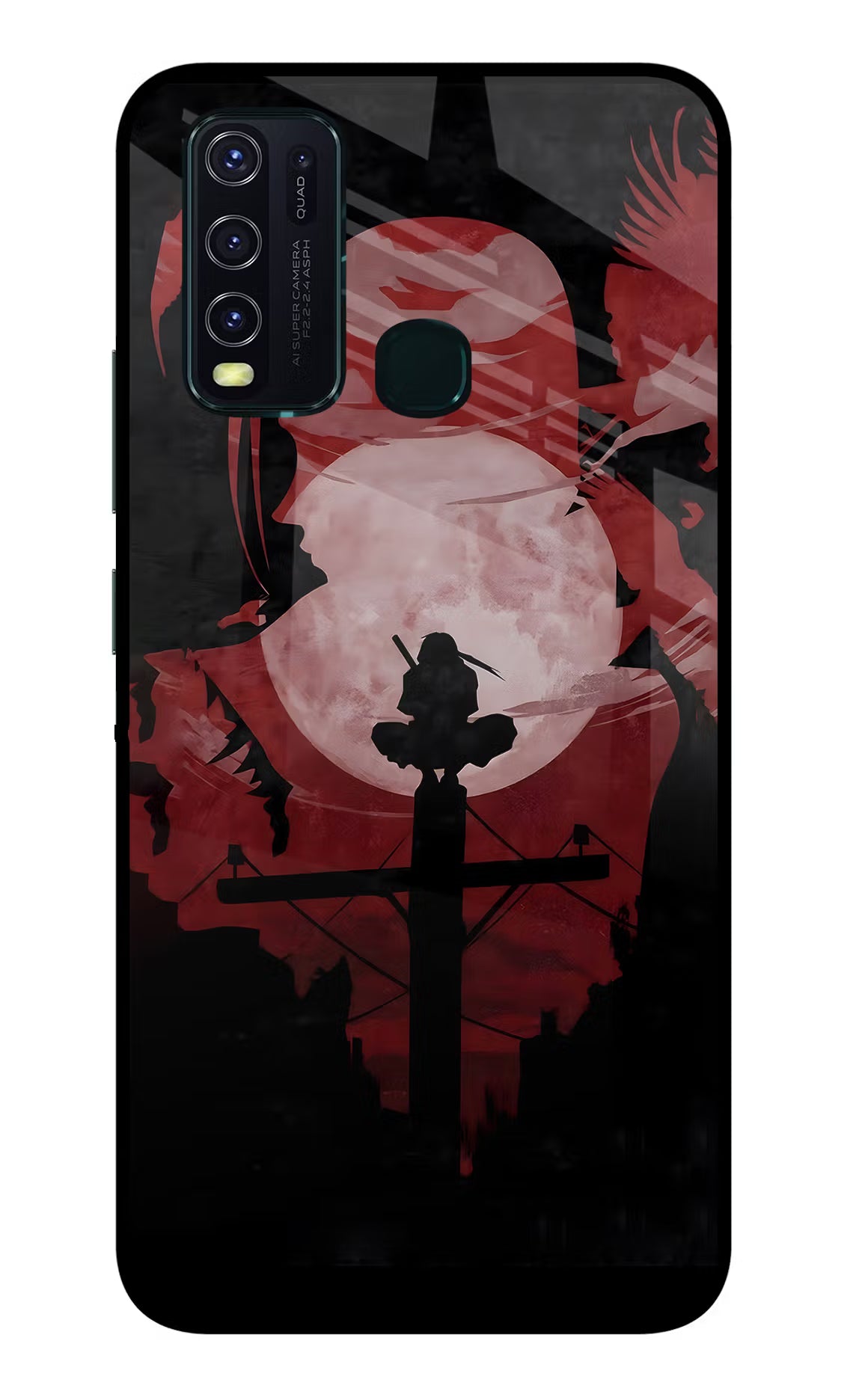 Naruto Anime Vivo Y30/Y50 Glass Case - Naruto Anime Vivo Y30/Y50 Glass Case Naruto Anime Vivo Y30/Y50 Glass Case