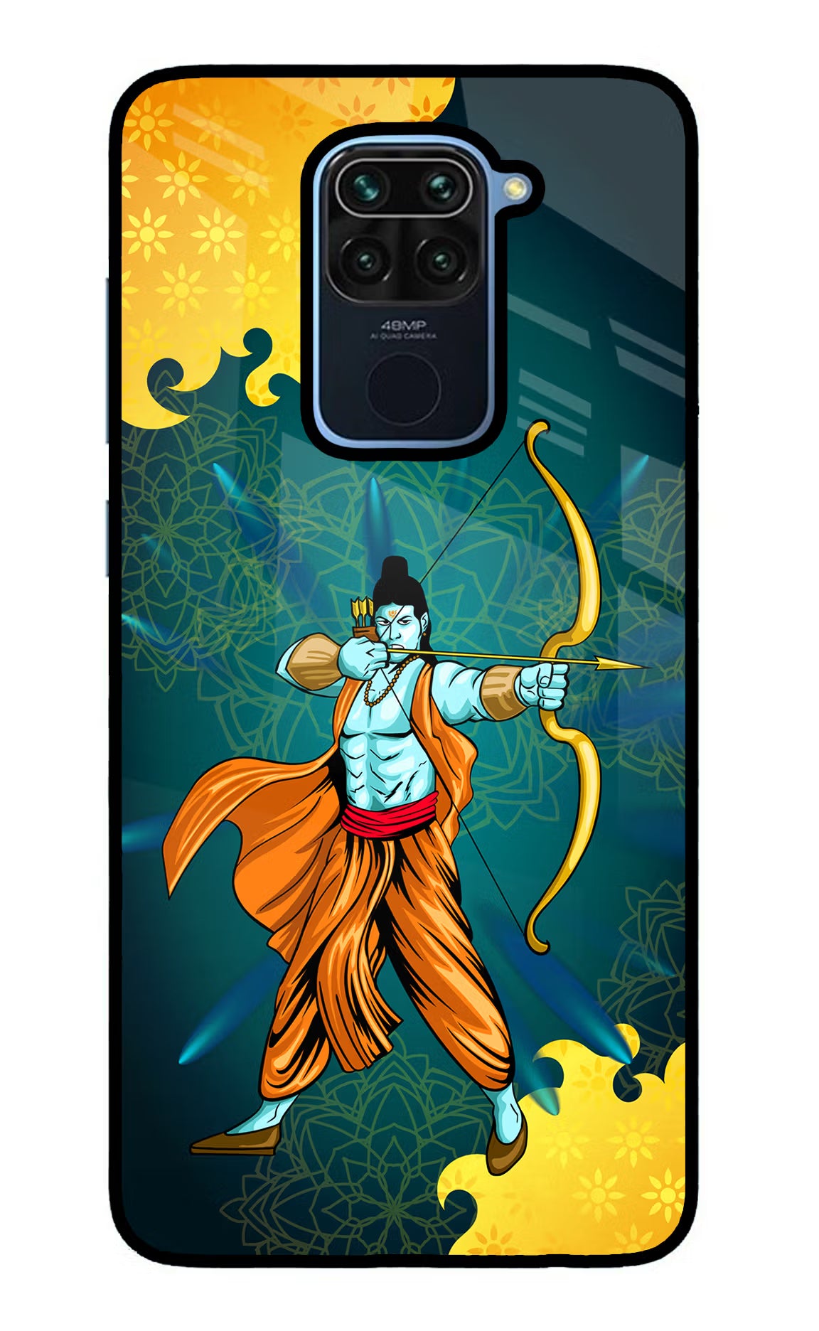 Lord Ram - 6 Redmi Note 9 Glass Case - Lord Ram - 6 Redmi Note 9 Glass Case Lord Ram - 6 Redmi Note 9 Glass Case