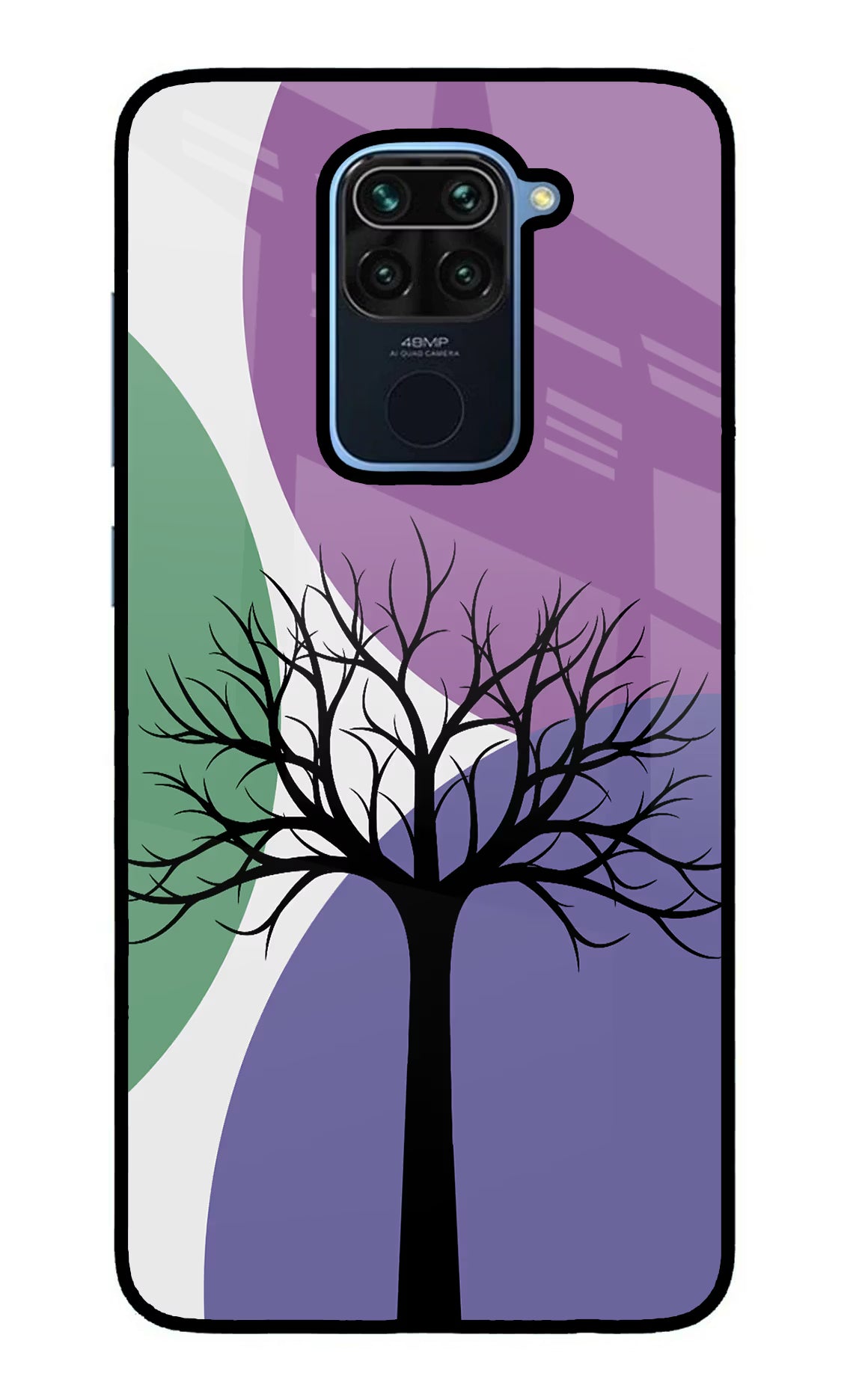 Tree Art Redmi Note 9 Glass Case - Tree Art Redmi Note 9 Glass Case Tree Art Redmi Note 9 Glass Case
